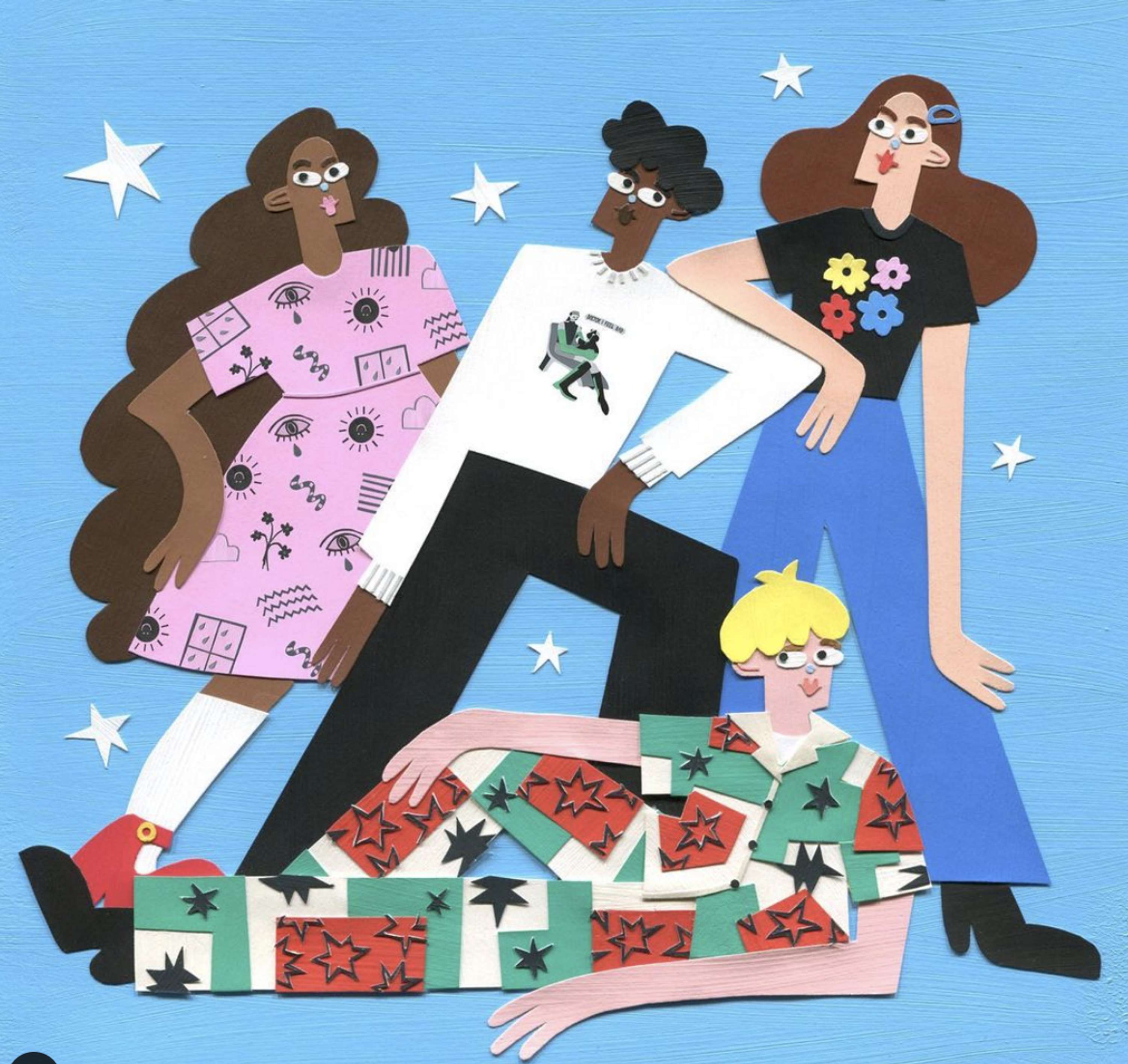 Naomi Anderson-Subryan for Lazy Oaf x Time to Change Campaign by Jolene Lloyd Jones