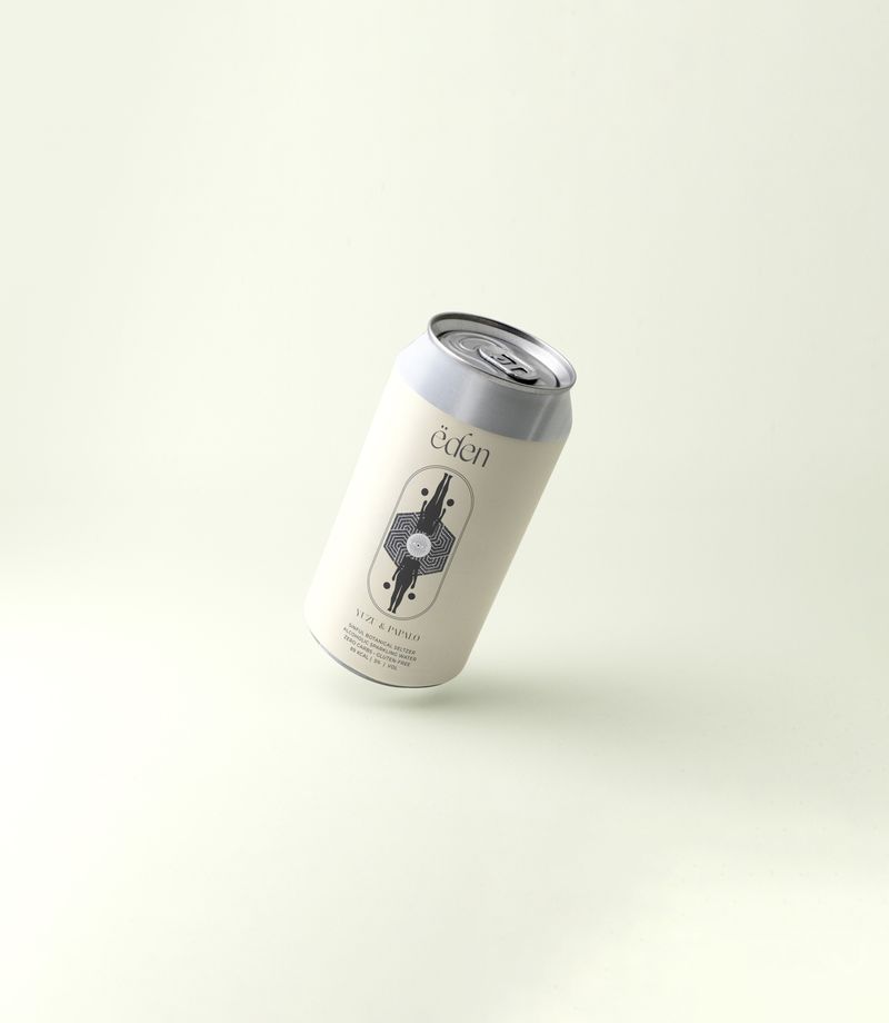 Eden, Sinful Hard seltzer by Valerie Bungener Relmy