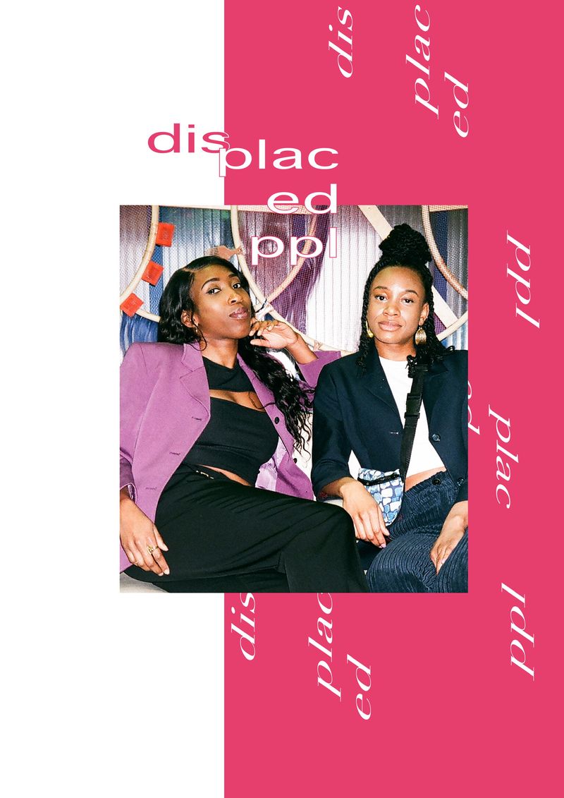 Press photos for Displaced Ppl podcast by Vernetta Chukwu