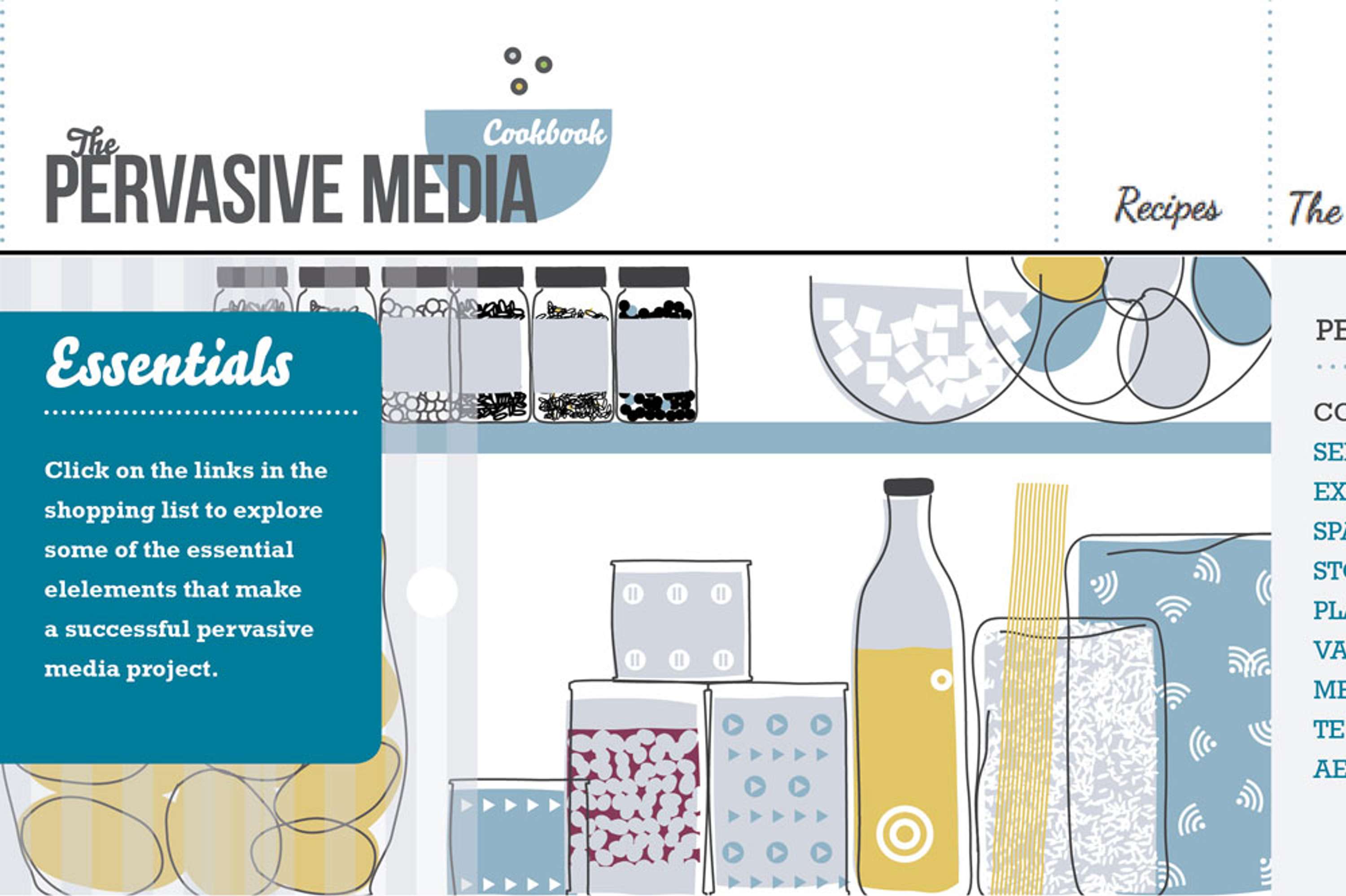 The Pervasive Media Cookbook by Sam Barber