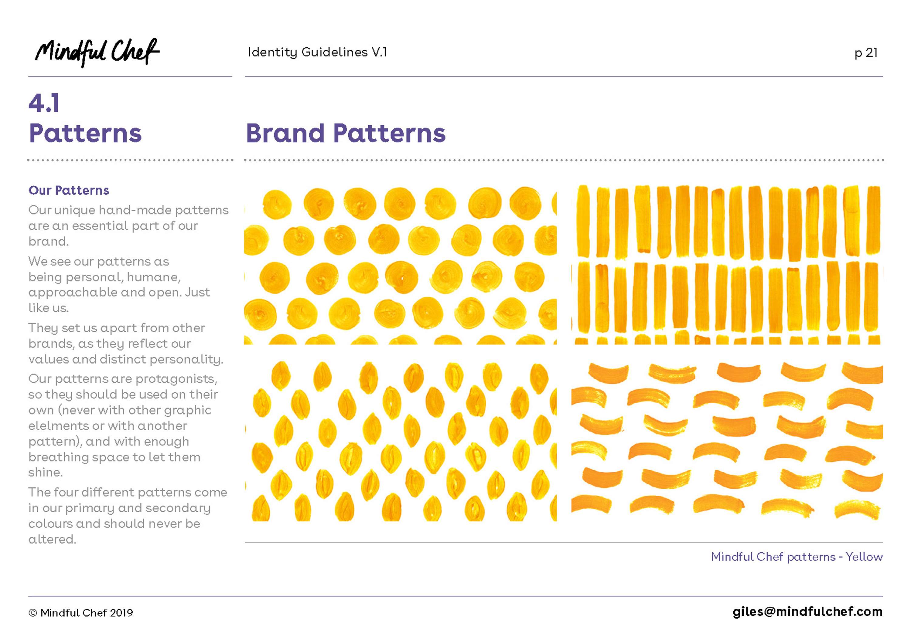Mindful Chef - Brand Guidelines by Ana Rojas