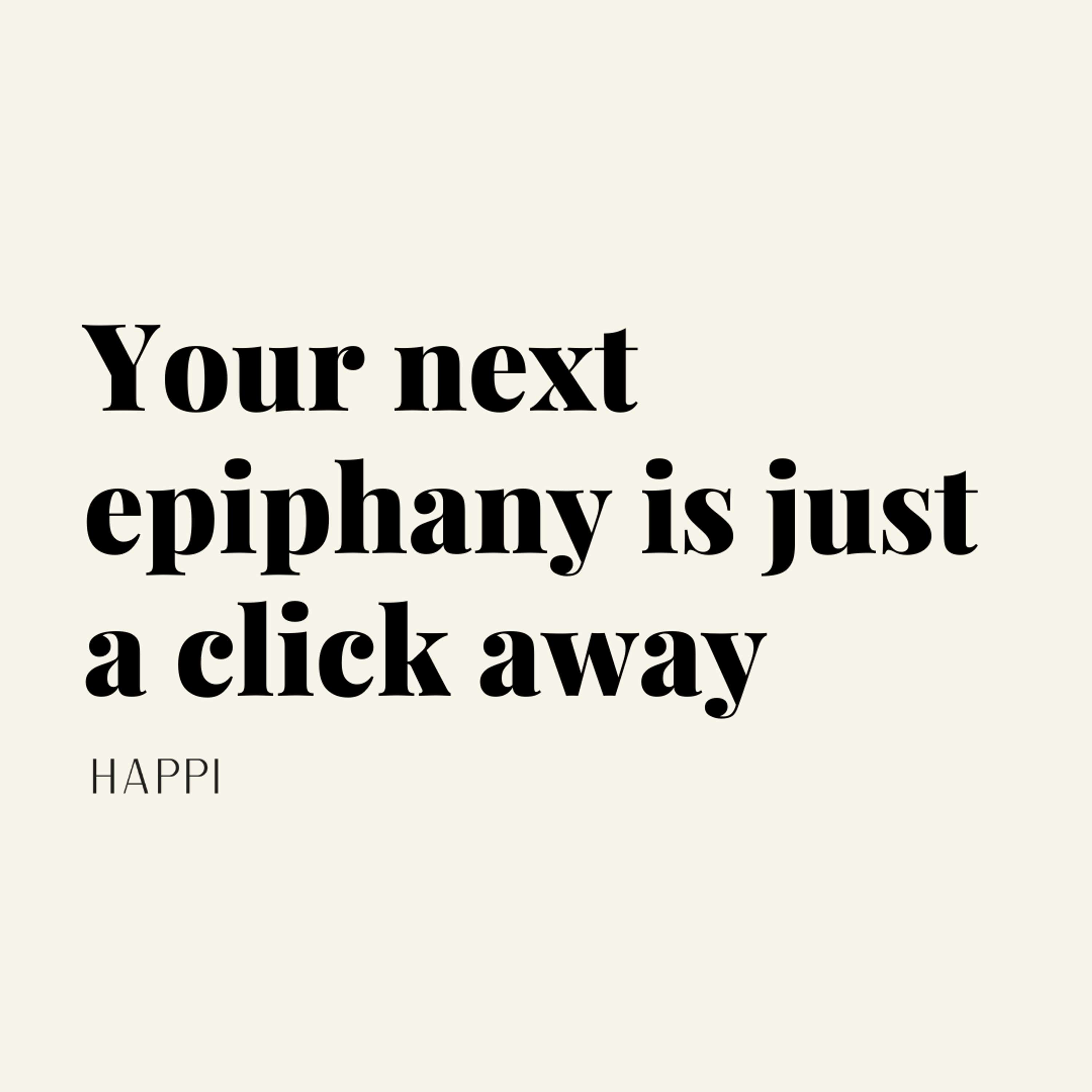 HAPPI Launch Campaign by Linda Massi