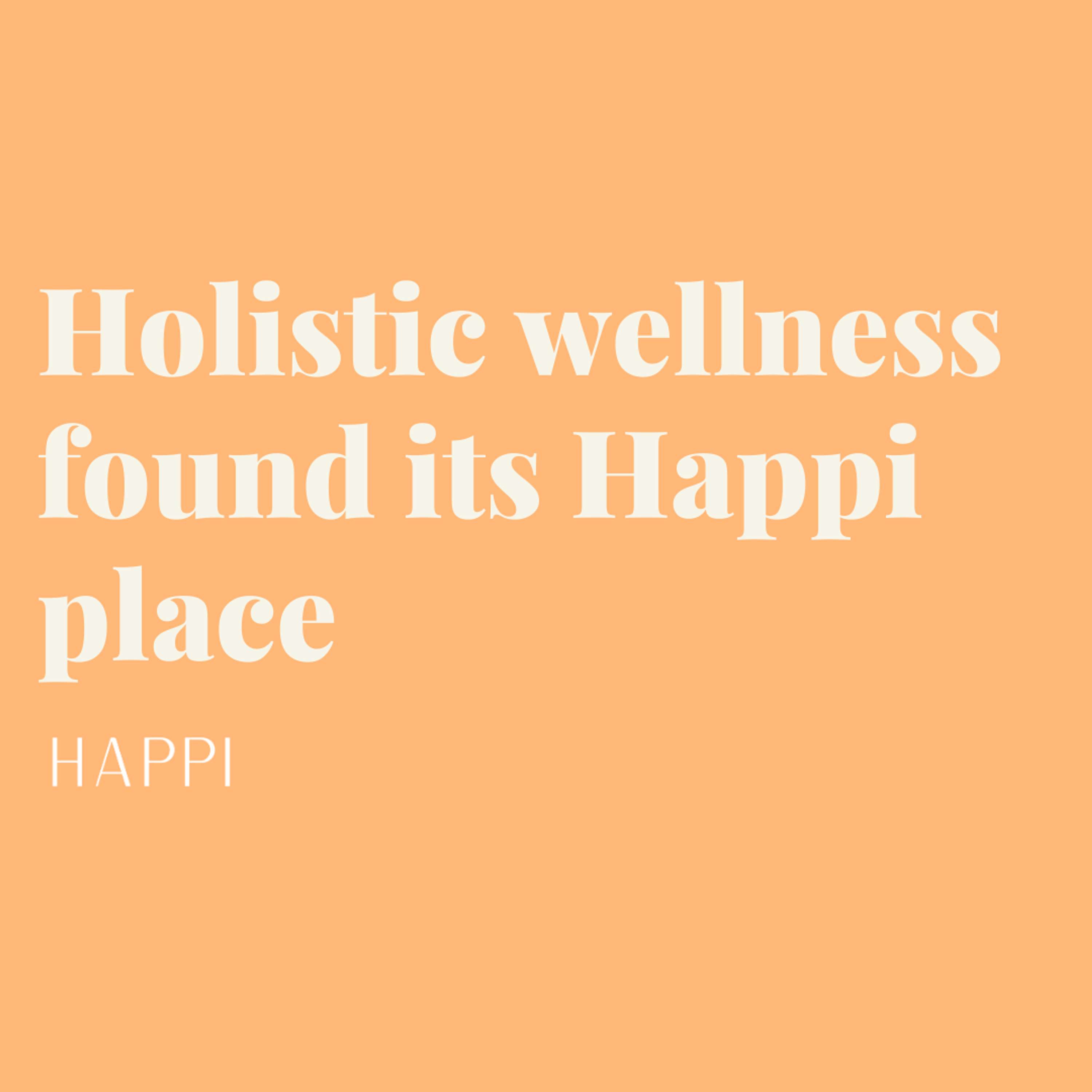 HAPPI Launch Campaign by Linda Massi