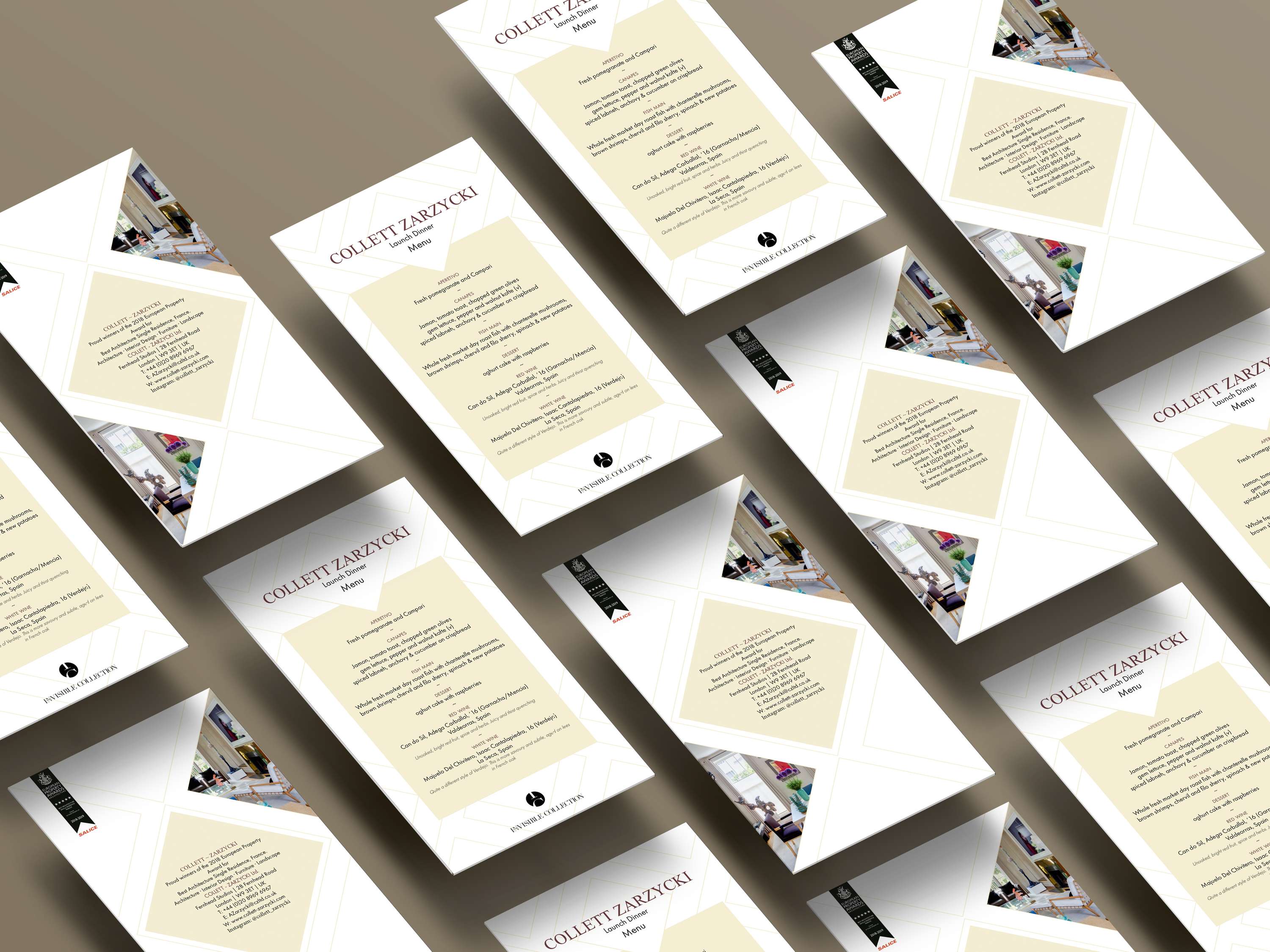 [2019] The Invisible Collection Print Collaterals by Honorine Peter