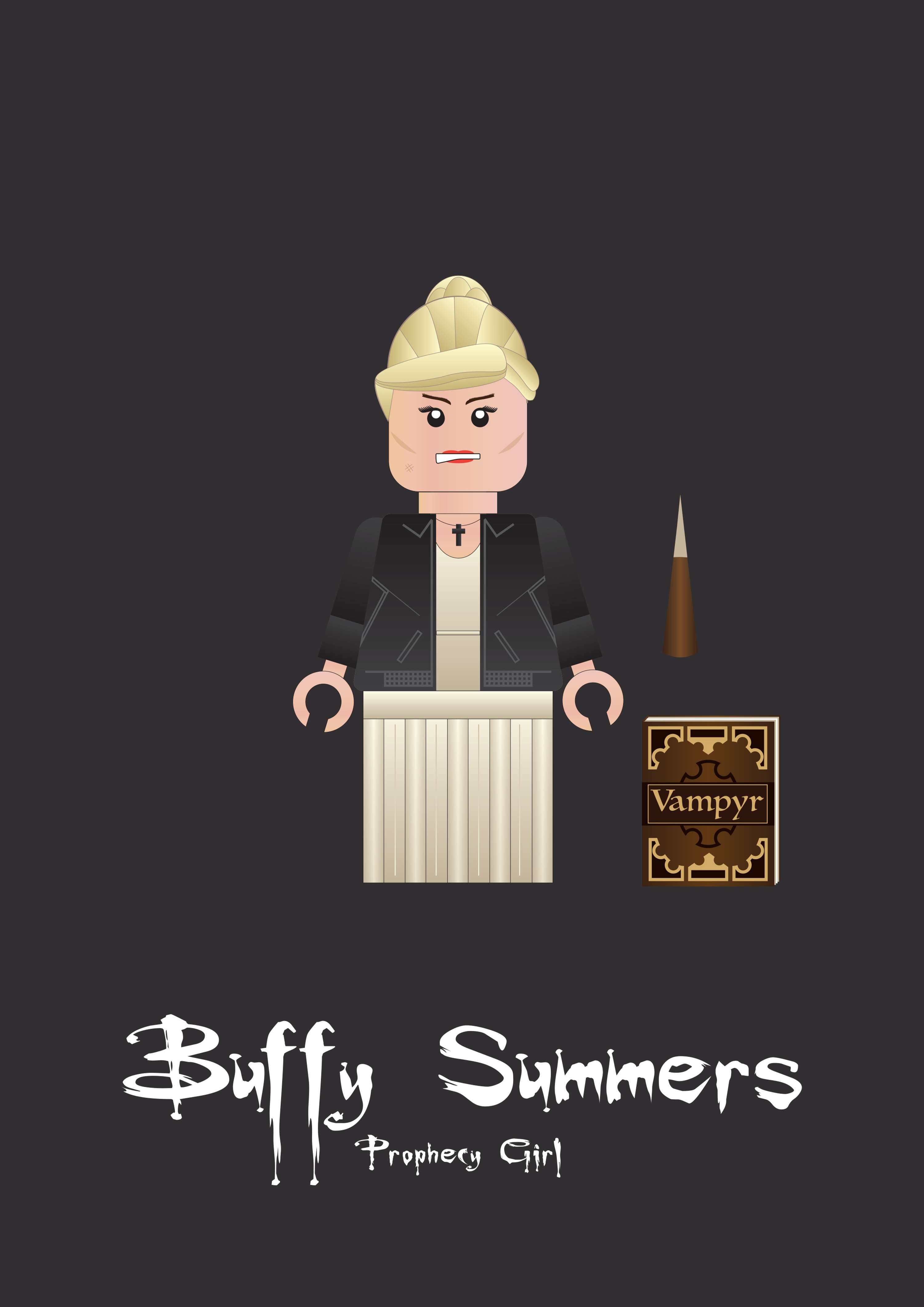 Lego Buffy by Lee William Dalgleish
