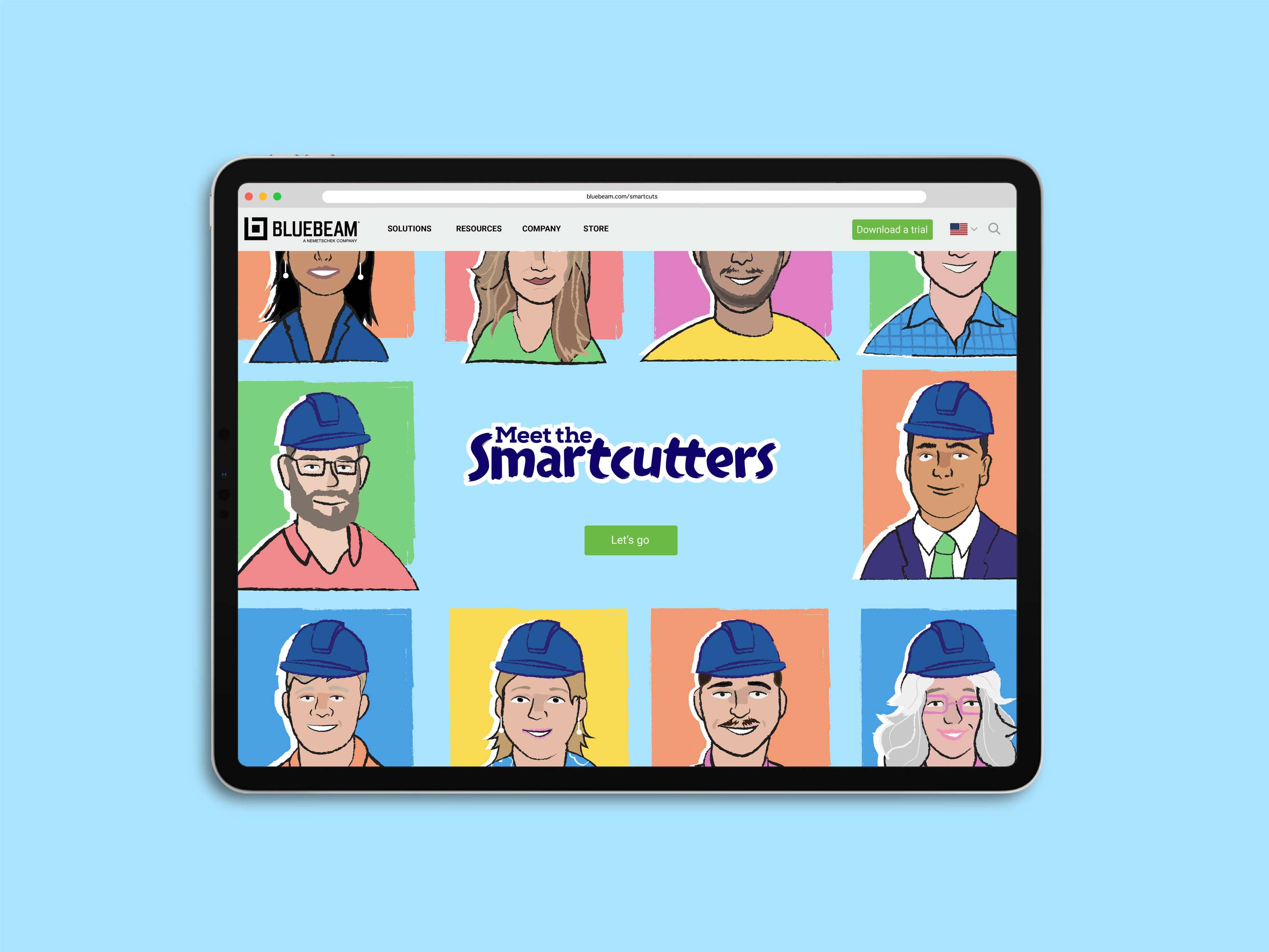 Bluebeam Smartcuts – global campaign by Mike Reed