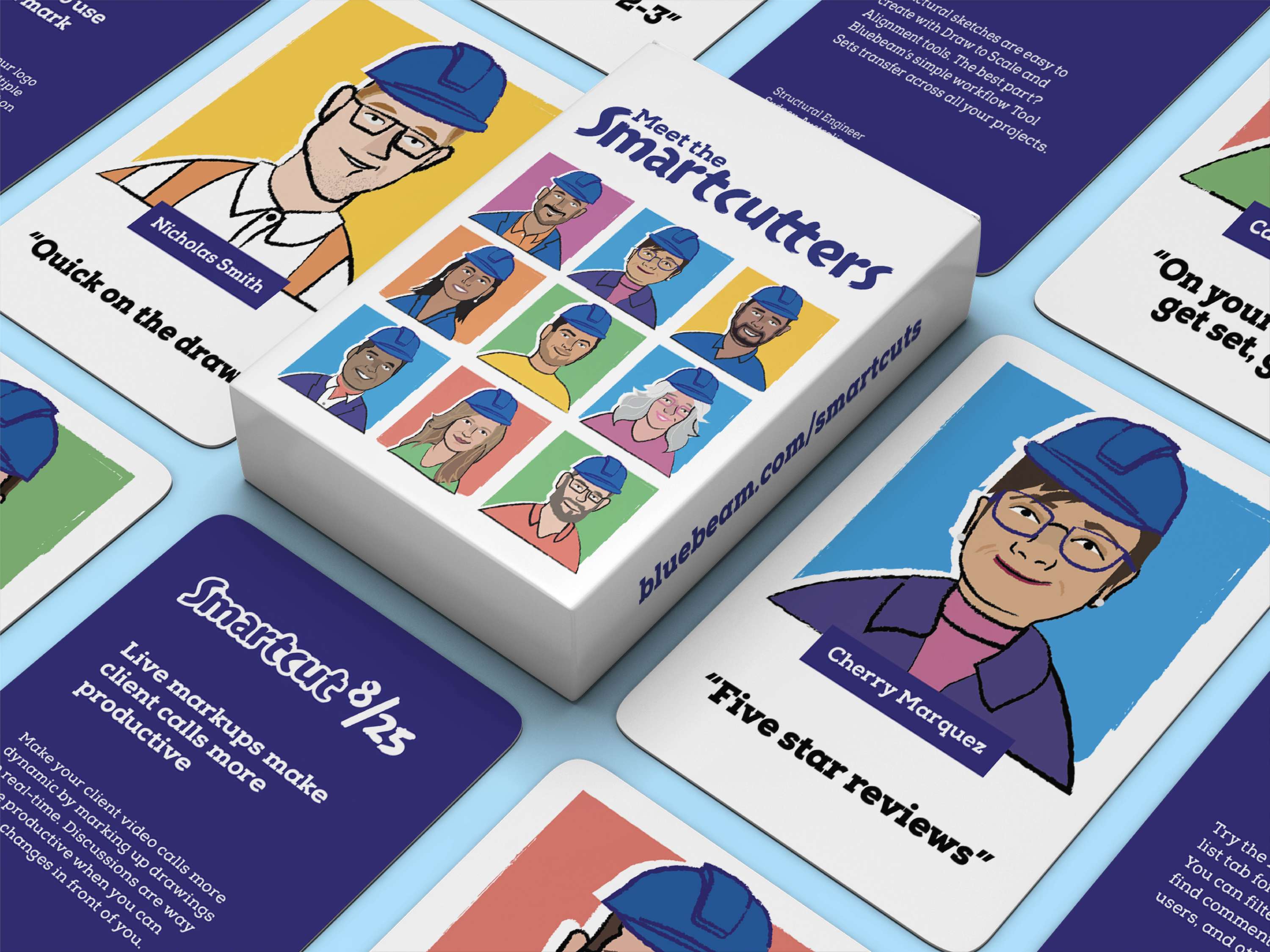 Bluebeam Smartcuts – global campaign by Mike Reed