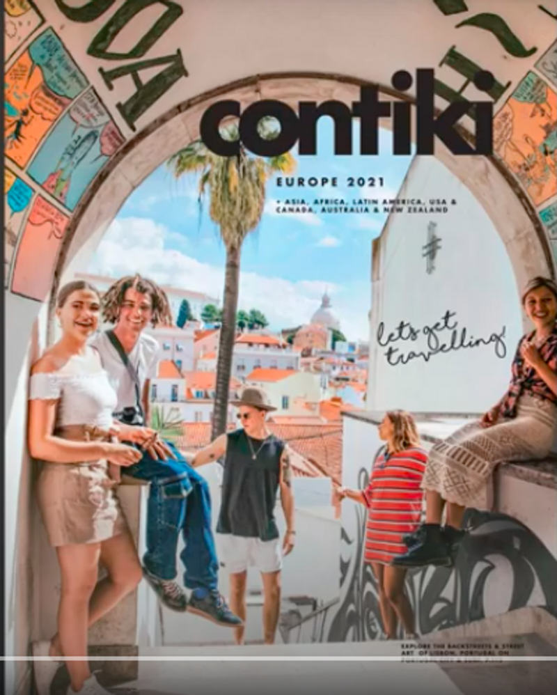 Contiki Interactive Digital Magazine by Rachel Storey
