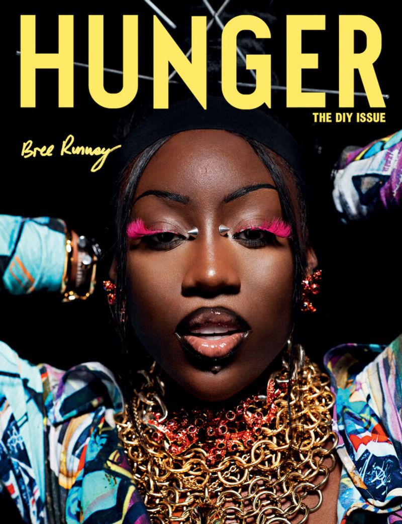 Bree Runway Cover for Hunger Magazine by Derrick Kakembo