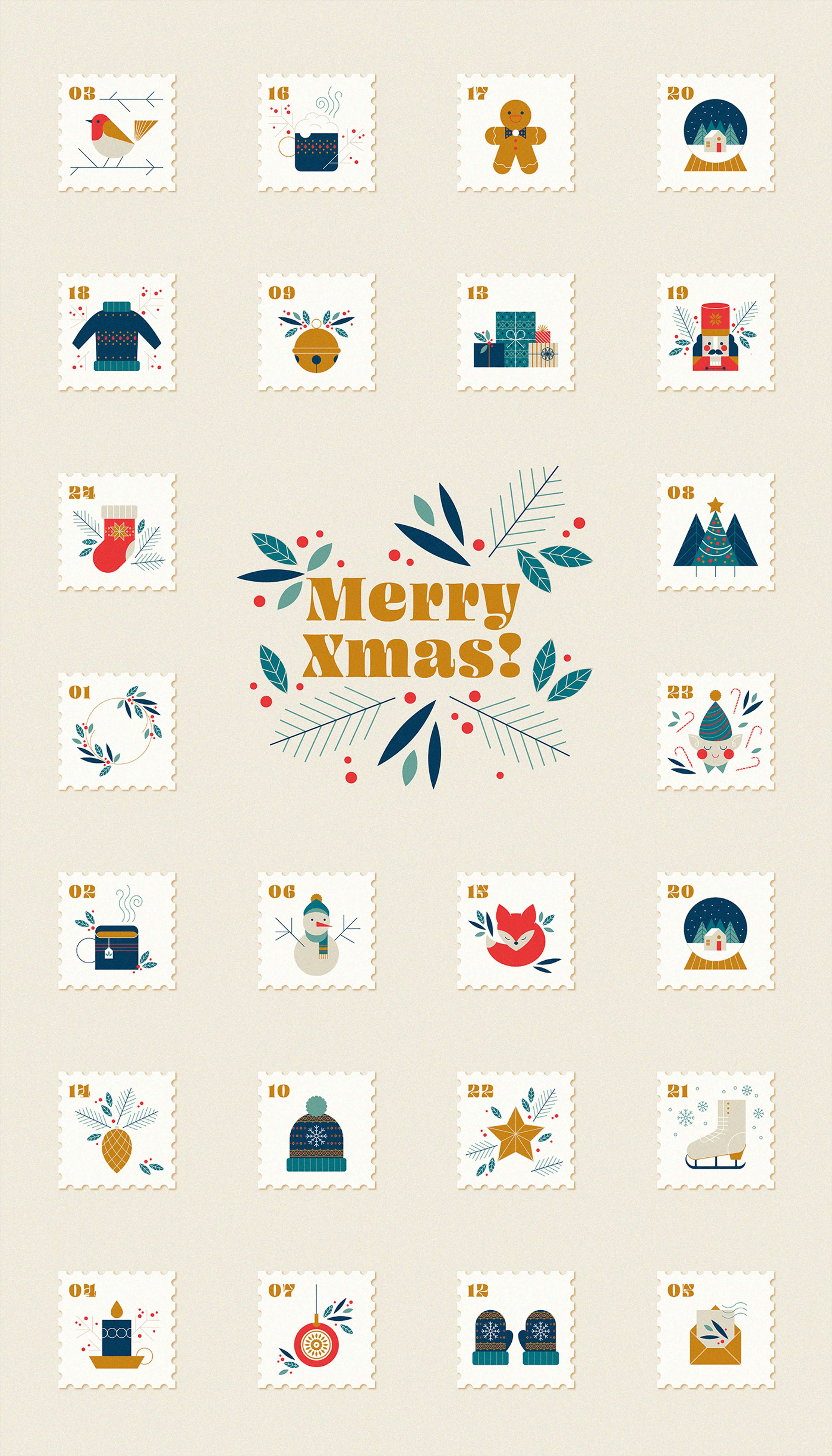 Advent Calendar 2020 by Carmen De Marco