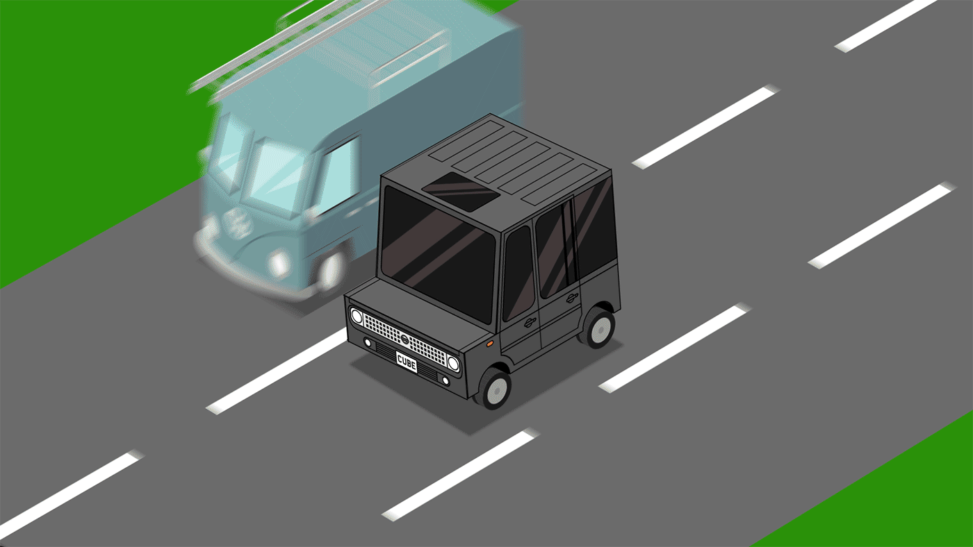 3D Isometric Cube Animation by Scott Jackson