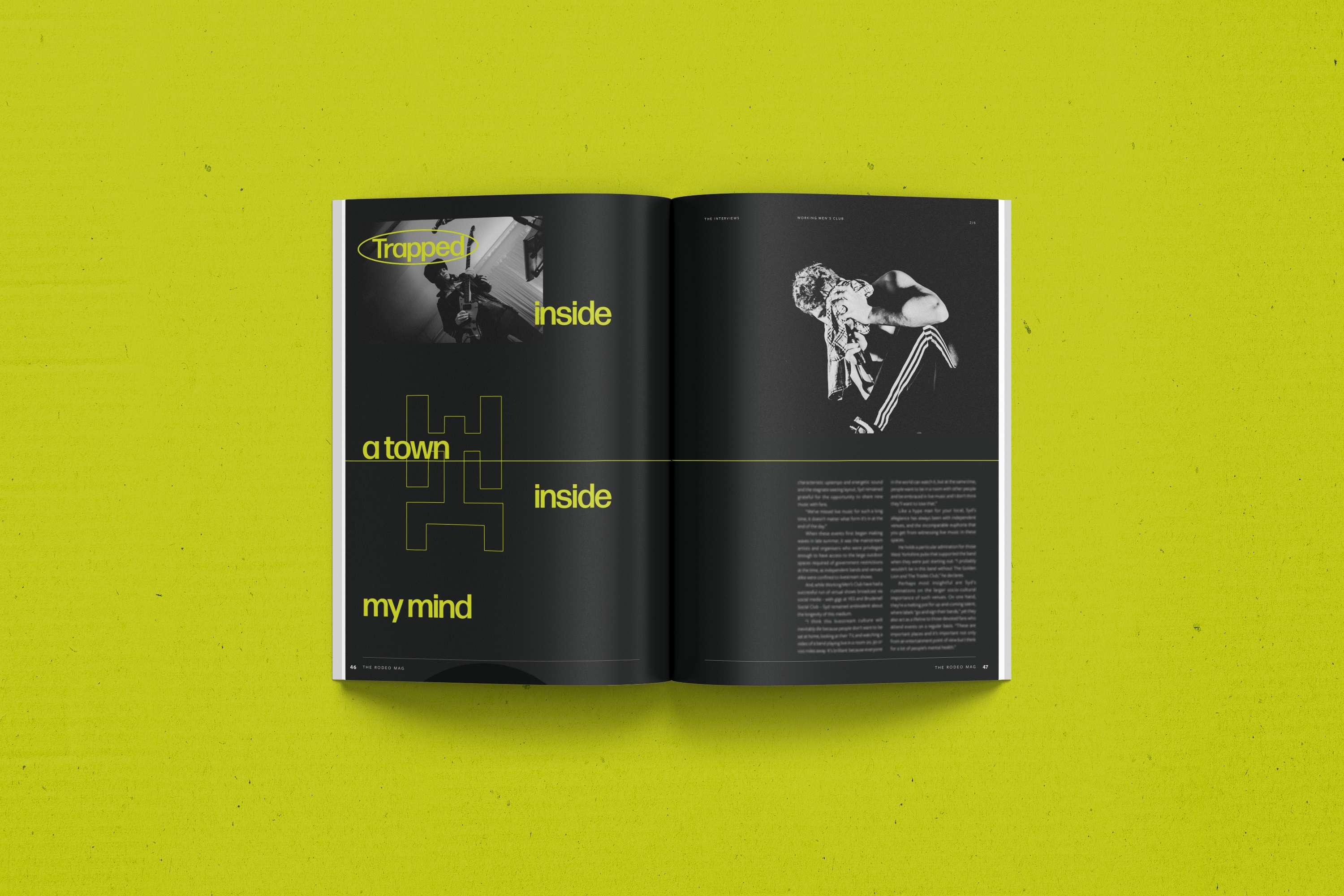 Working Men's Club Interview - December 2020 by Jack Gill