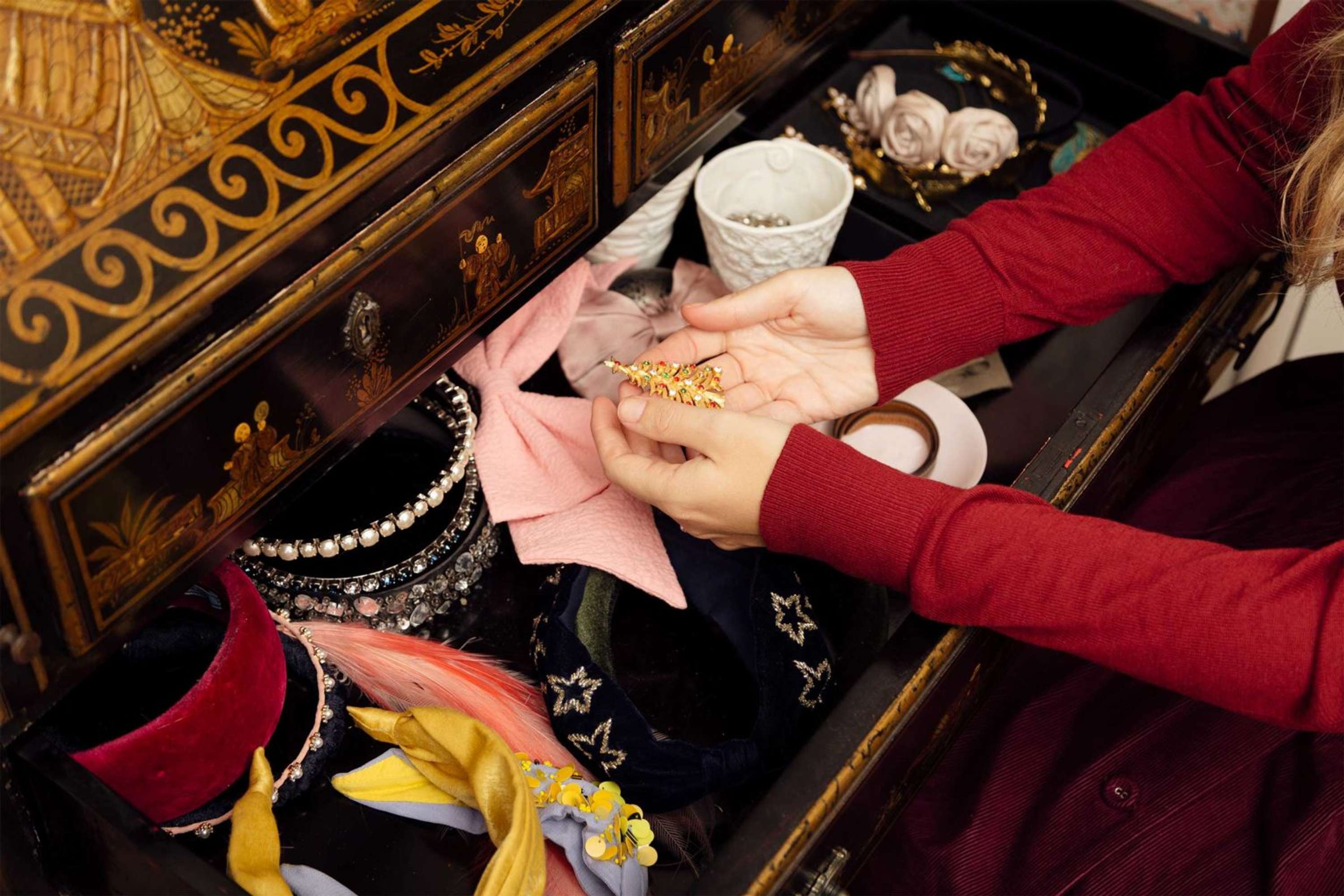 Inside the wardrobe of Skye McAlpine by Olya Kustova Krolombi