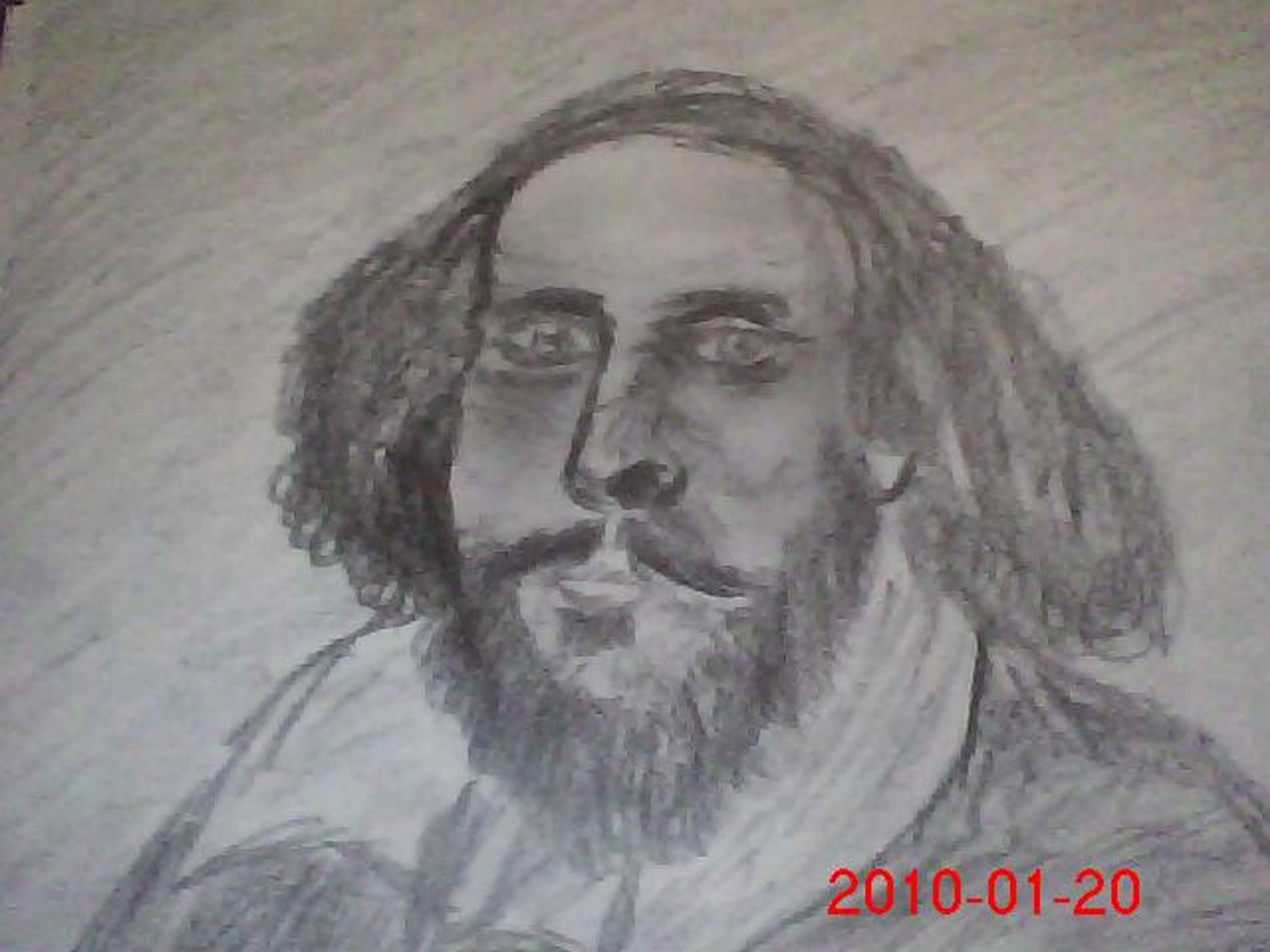 draft andpainting by Artur Chwaściński
