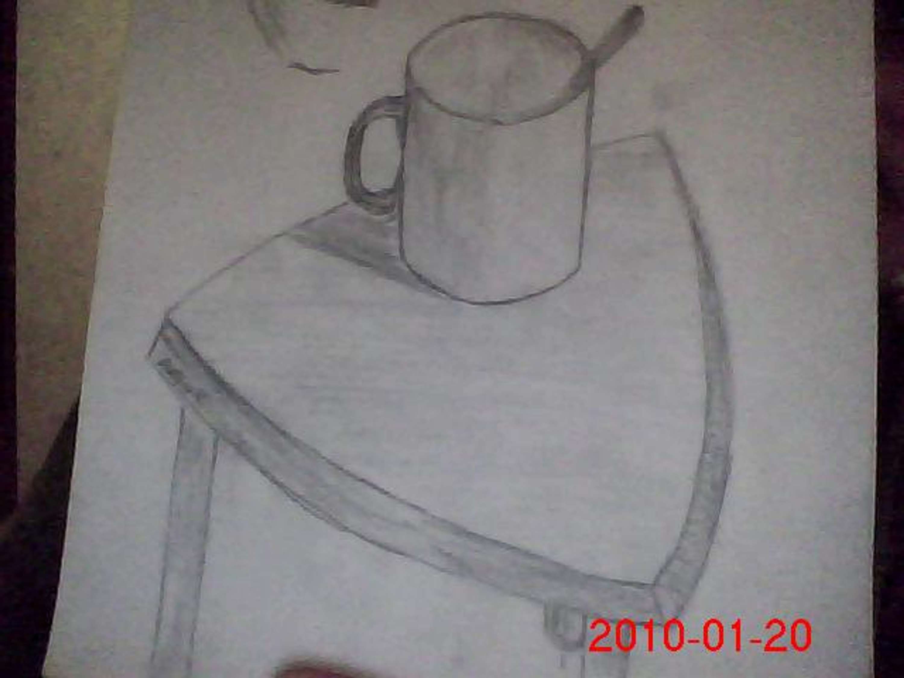 draft andpainting by Artur Chwaściński