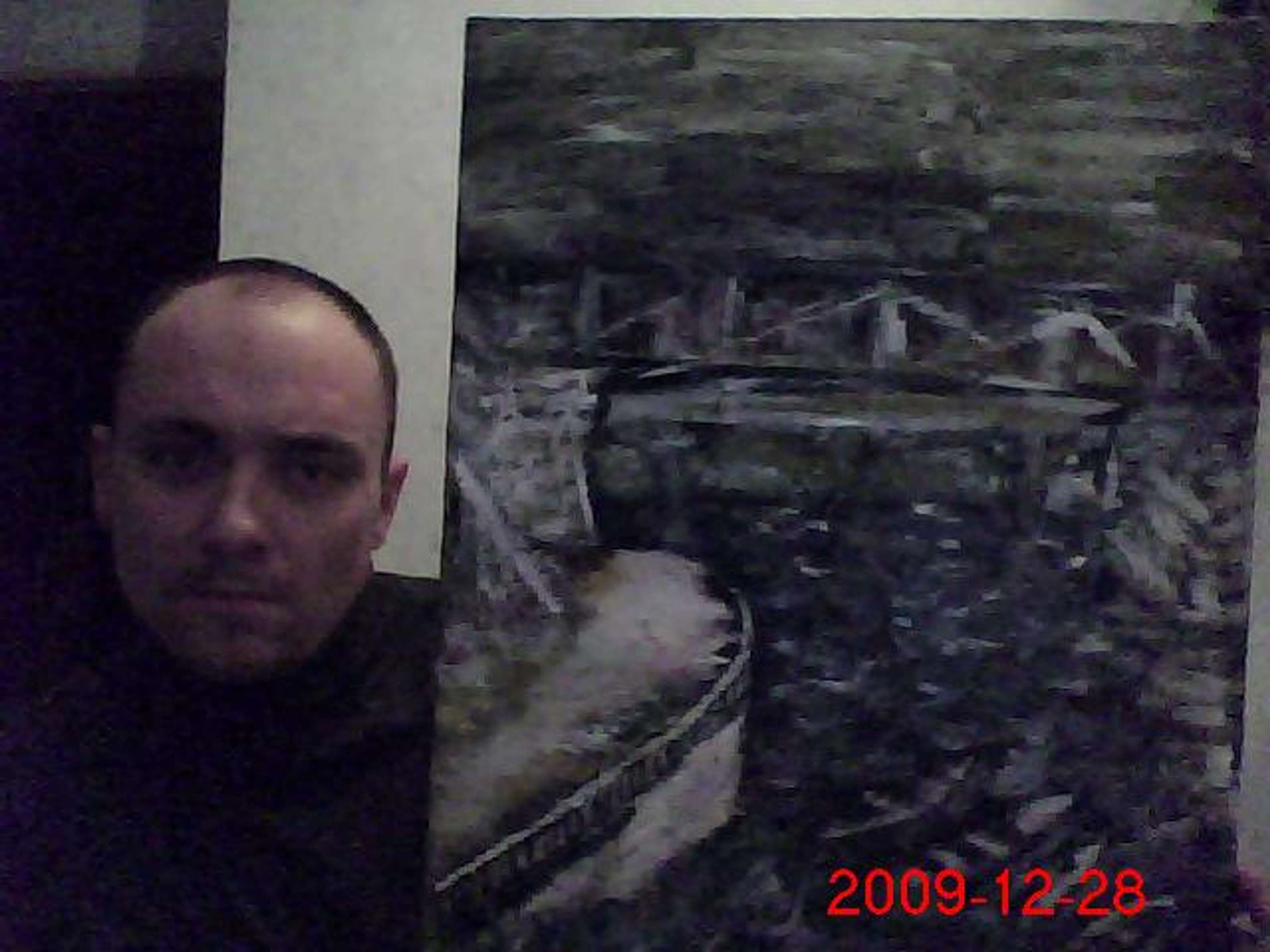 draft andpainting by Artur Chwaściński