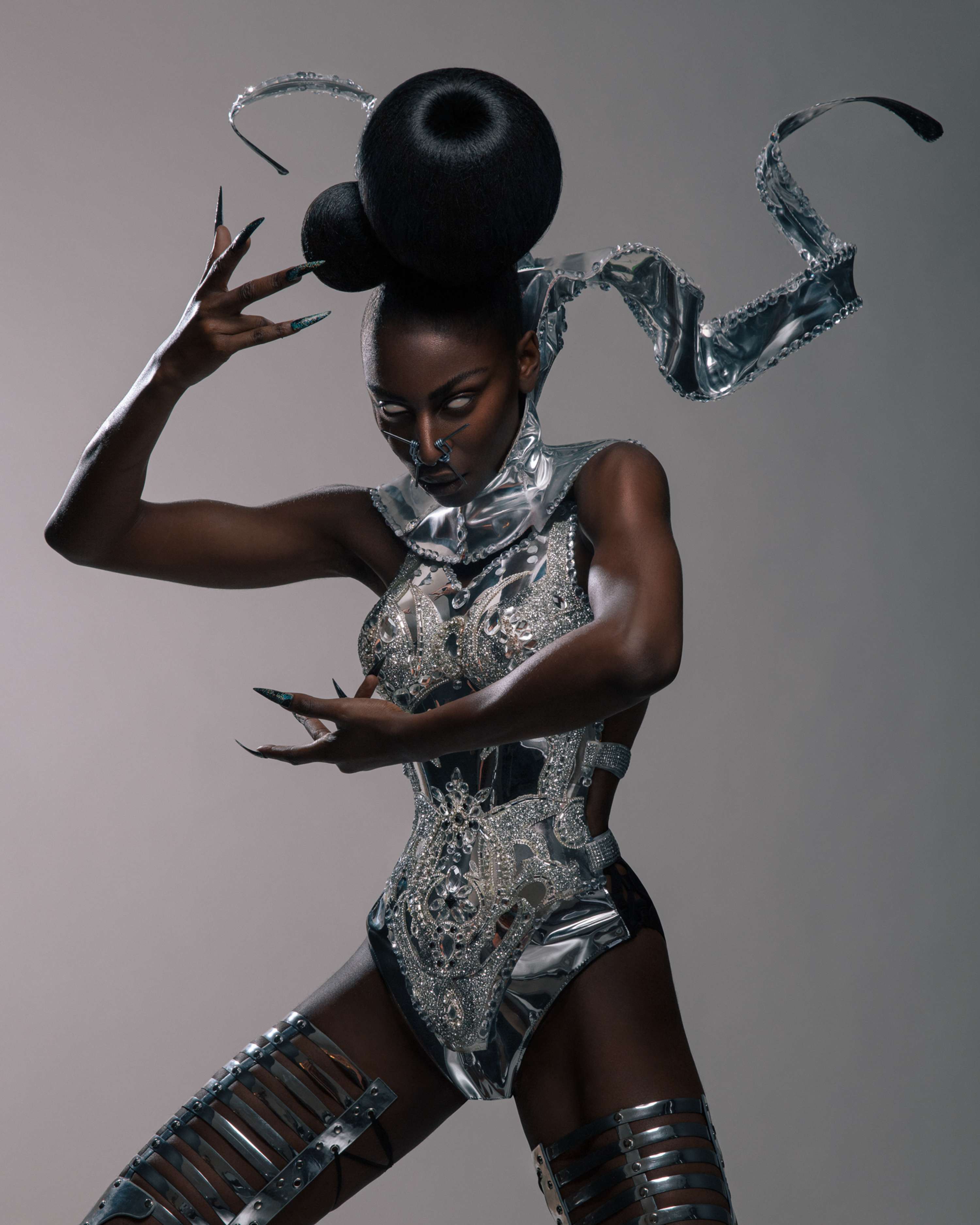Afro Aliens Editorial by Simone Sylvester