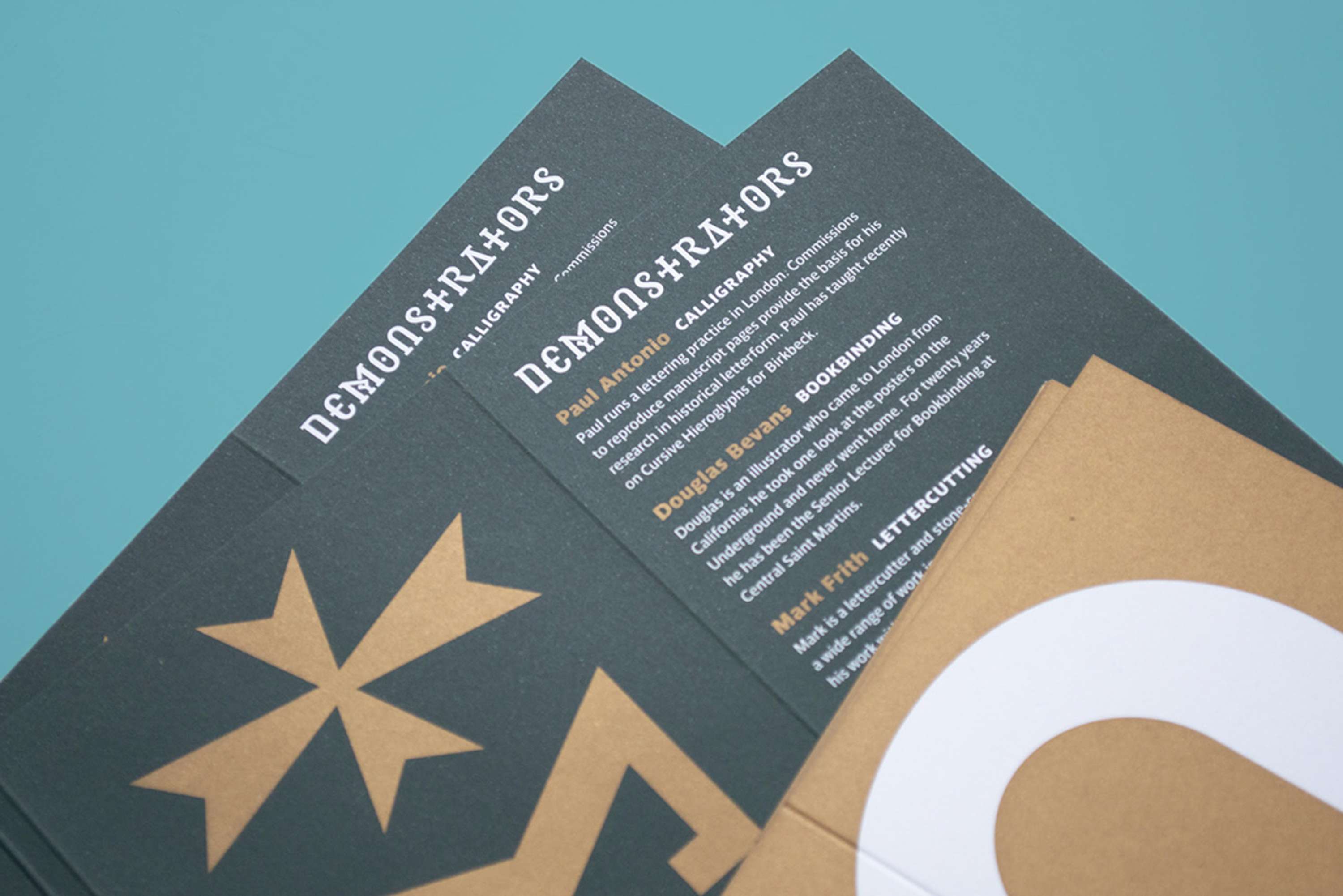 Visual identity for design and typography conference by Katy Mawhood