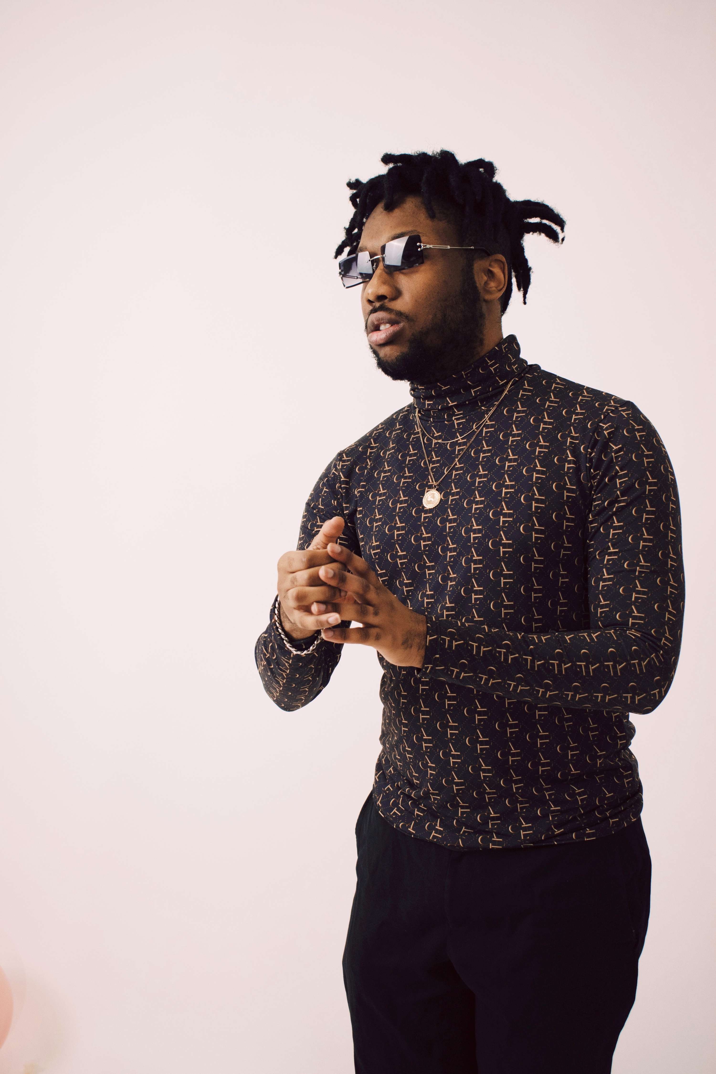 Monogram Turtleneck by ACHILLES