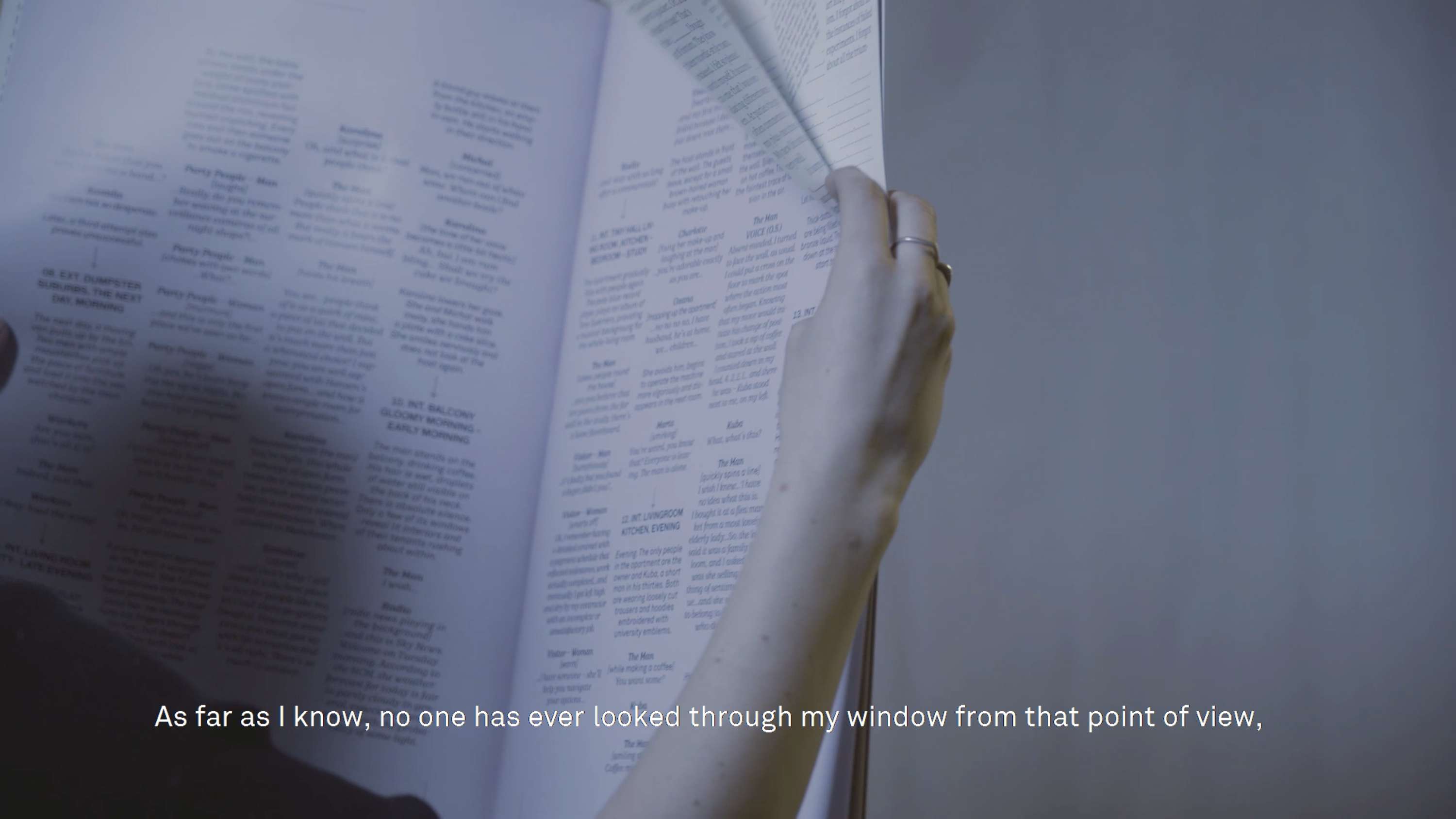 Reading in the Unwritten – graduation project by Agata Dudzińska