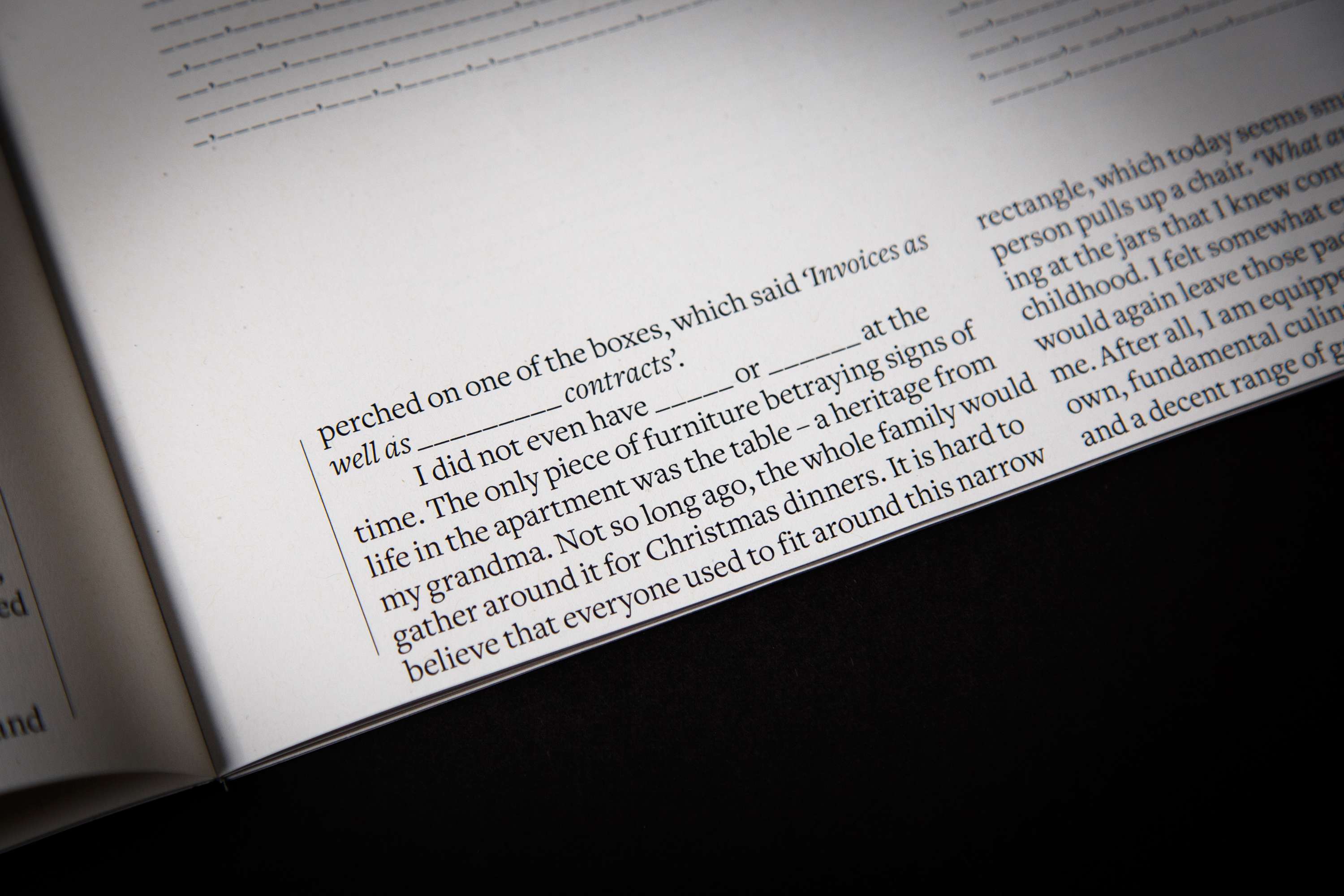 Reading in the Unwritten – graduation project by Agata Dudzińska