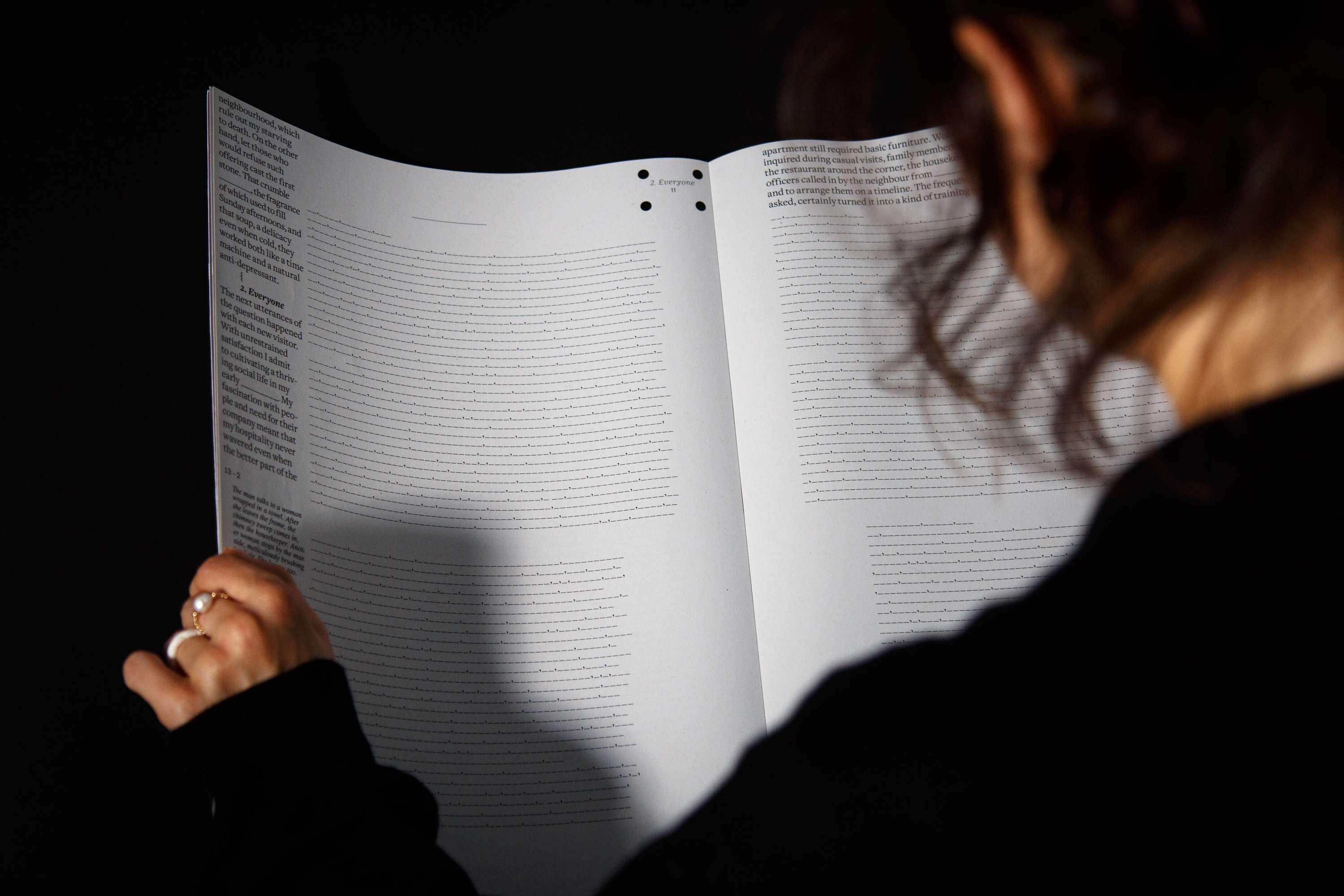 Reading in the Unwritten – graduation project by Agata Dudzińska