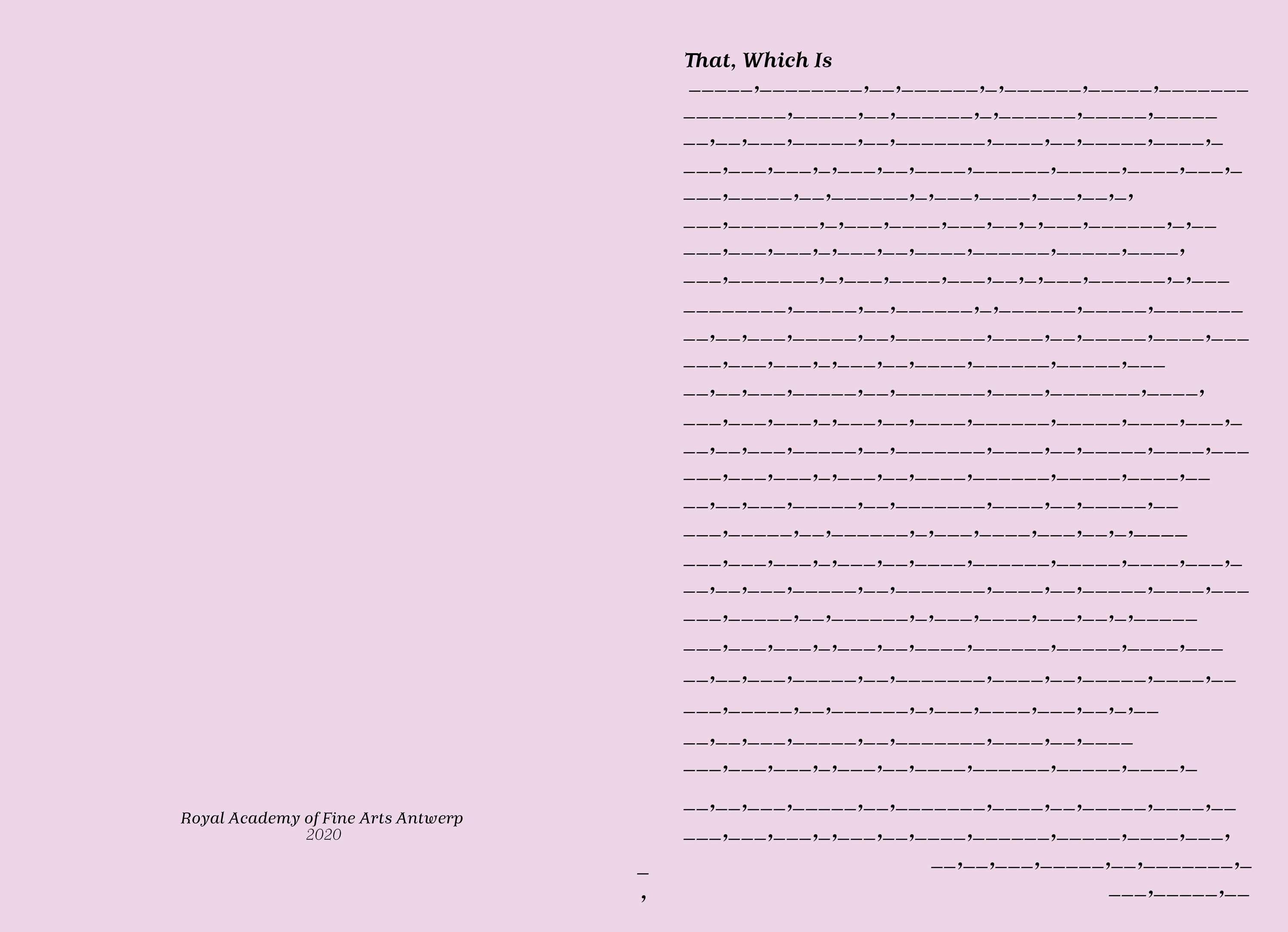 Reading in the Unwritten – graduation project by Agata Dudzińska