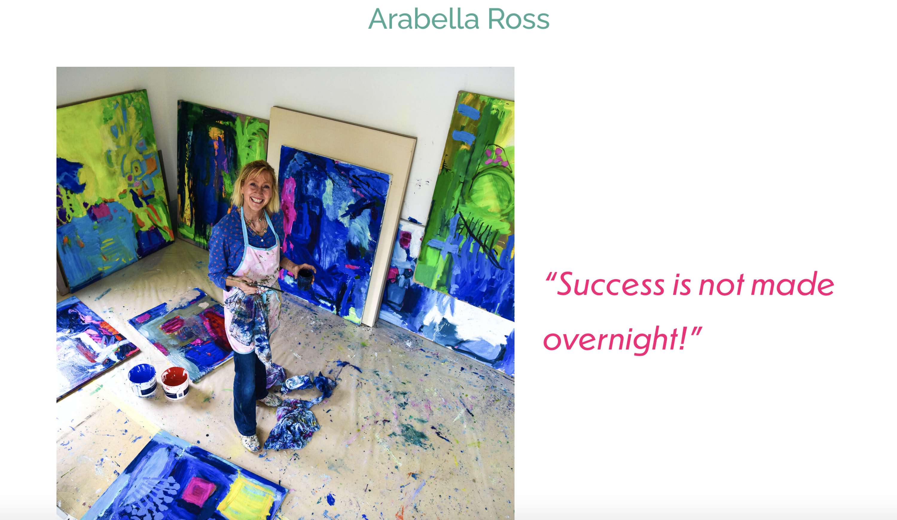 “Create a dialogue within your profession.” In Conversation With Arabella Ross by Image Curators Artist Advisory