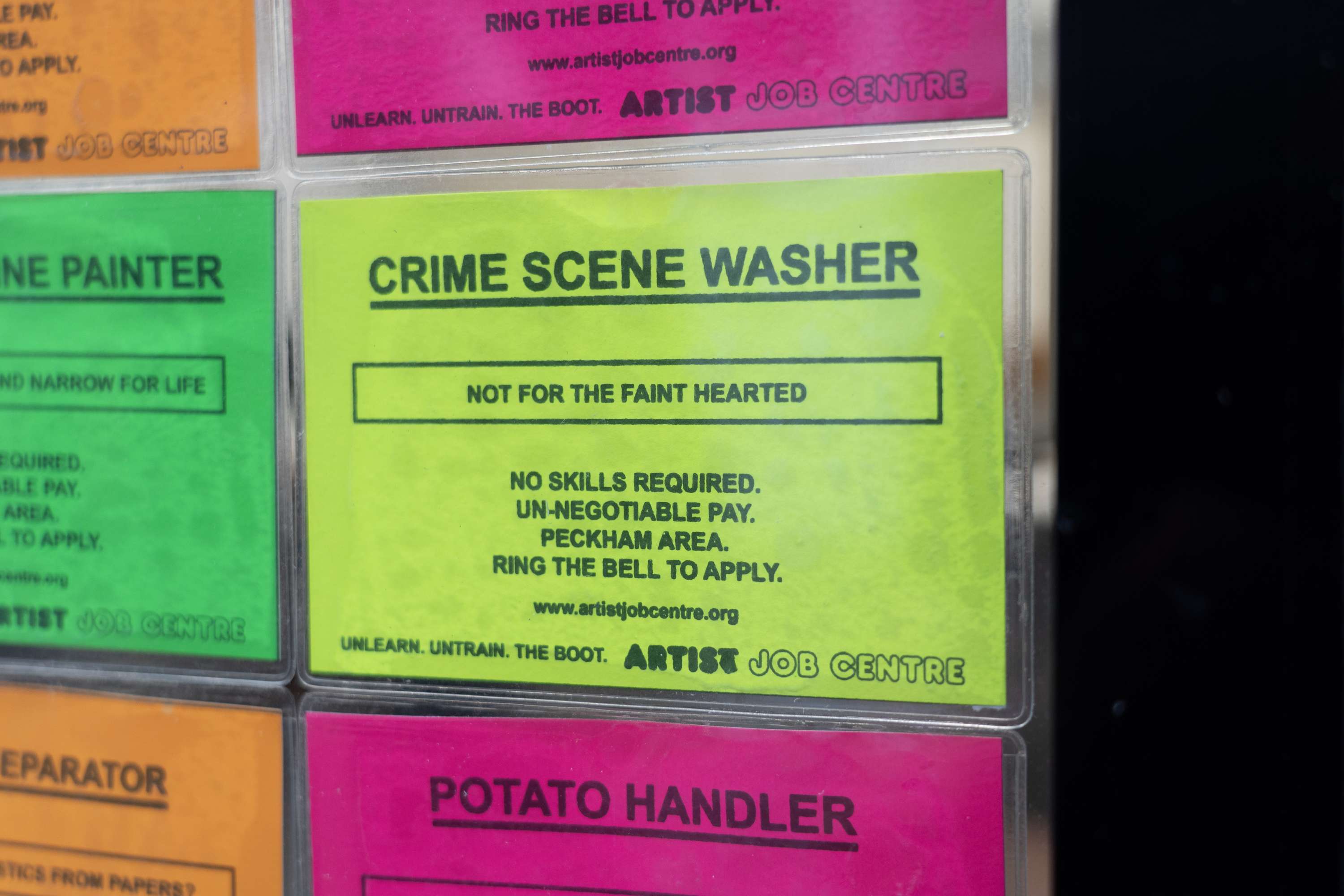 ARTIST JOB CENTRE by STUART SEMPLE