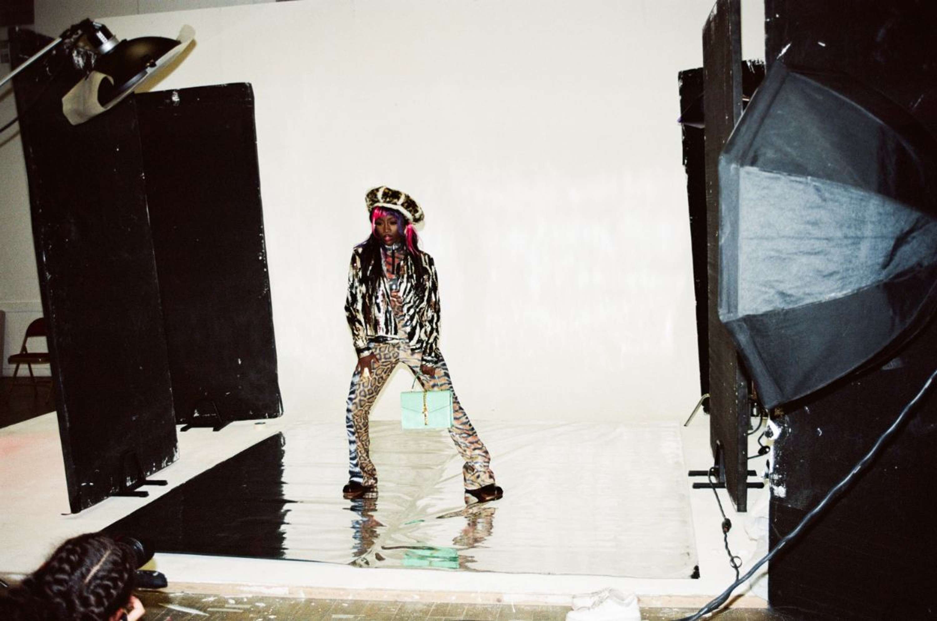 Bree Runway BTS for PAUSEher Magazine by Sarah Harry-Isaacs