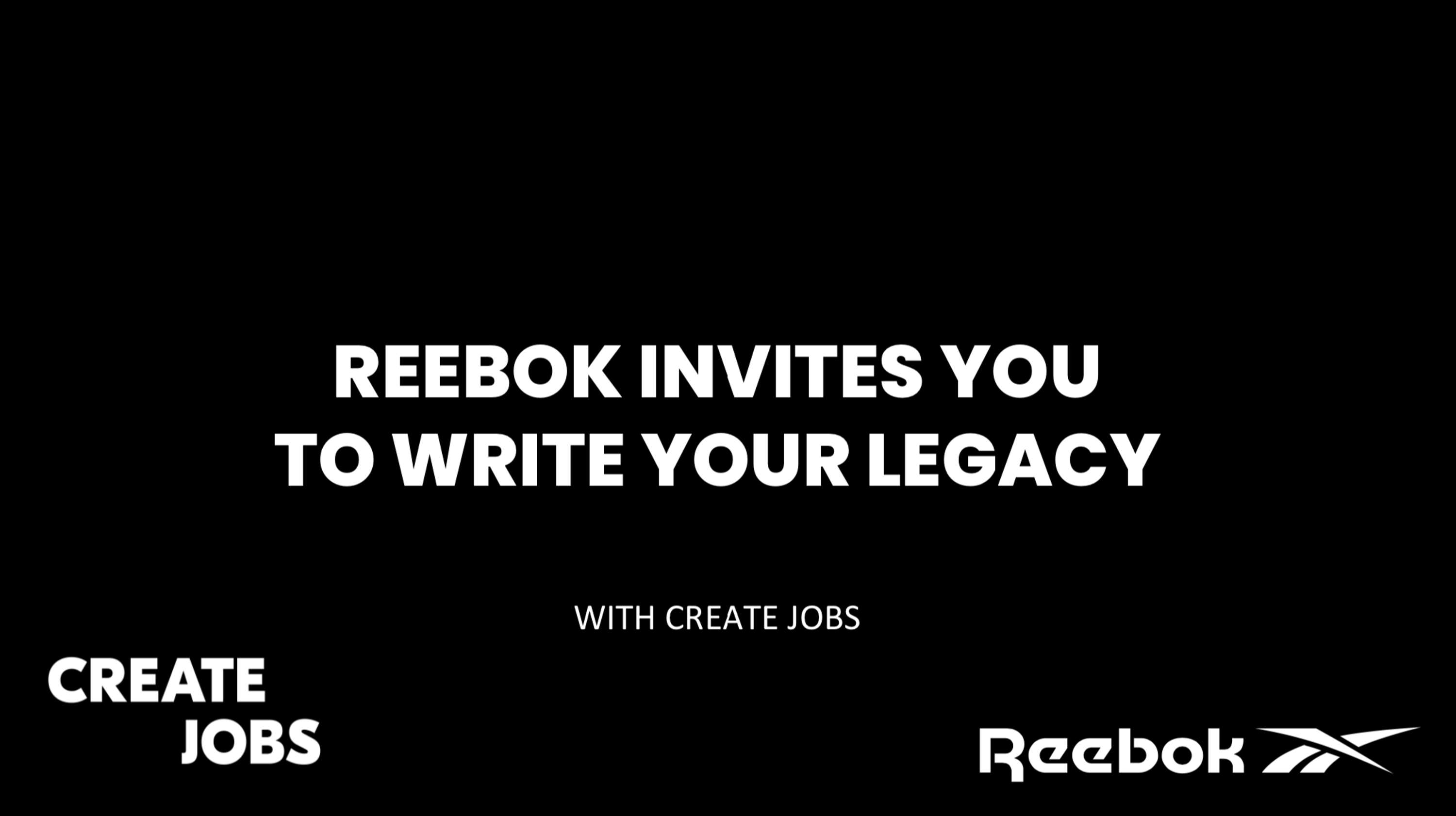 Reebok create best sale your own