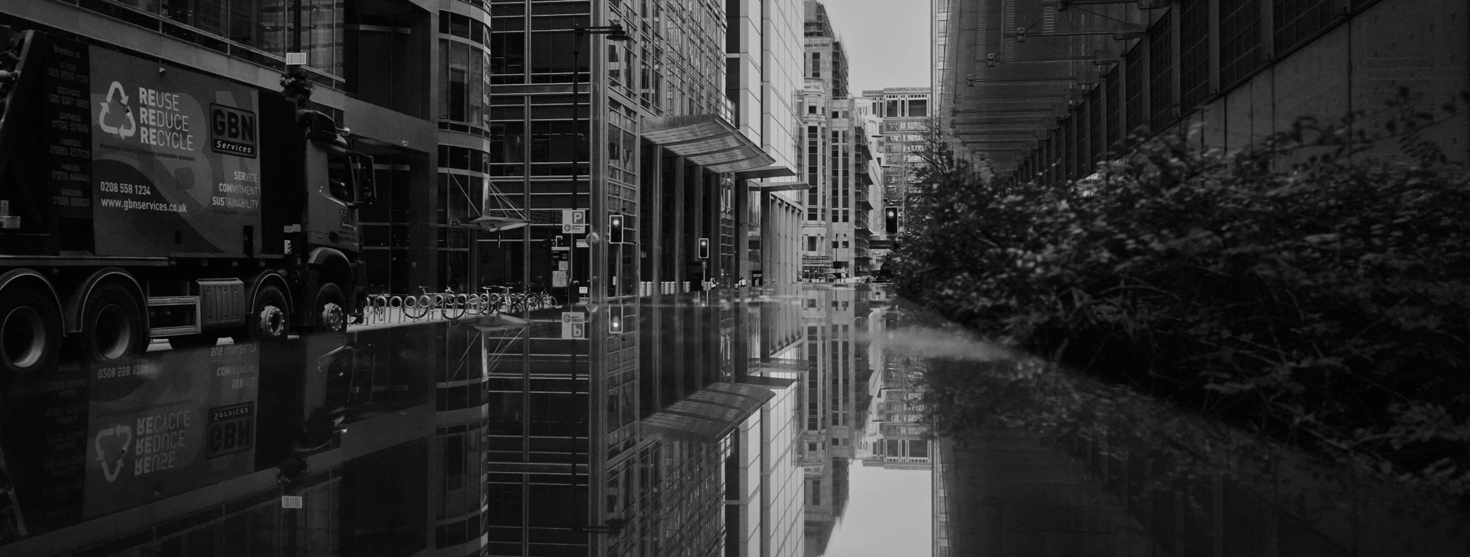 Canary Wharf During the Last Lockdown Part 1 by Rhys Chidwick