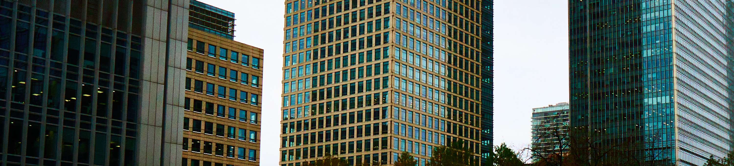 Canary Wharf During the Last Lockdown Part 1 by Rhys Chidwick