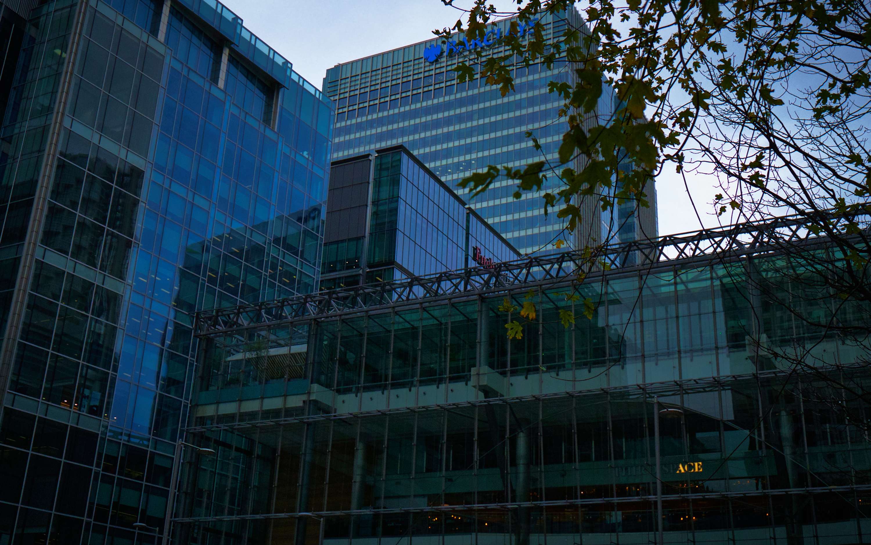 Canary Wharf During the Last Lockdown Part 1 by Rhys Chidwick