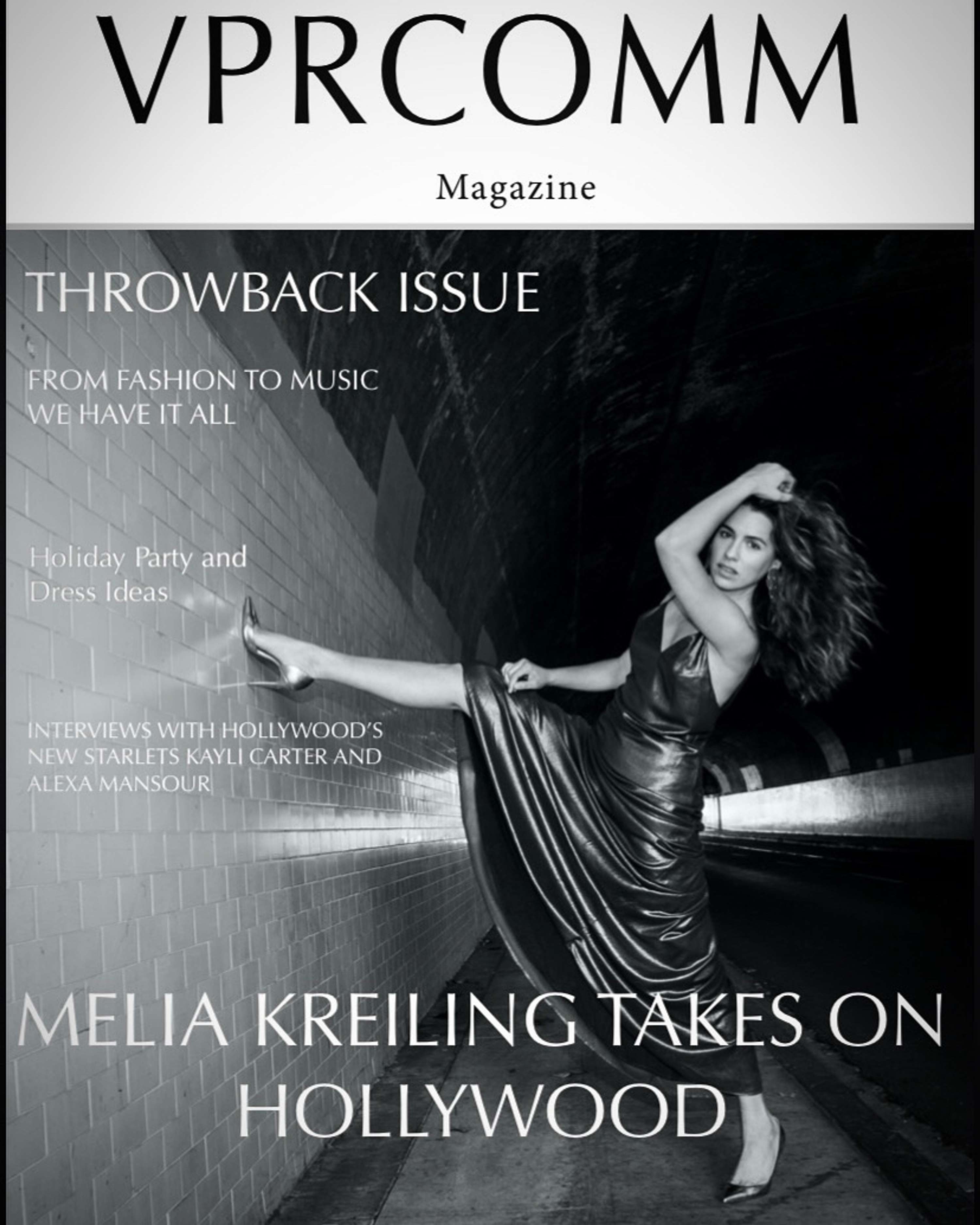Launching The Throwback Issue by Daisy Sells