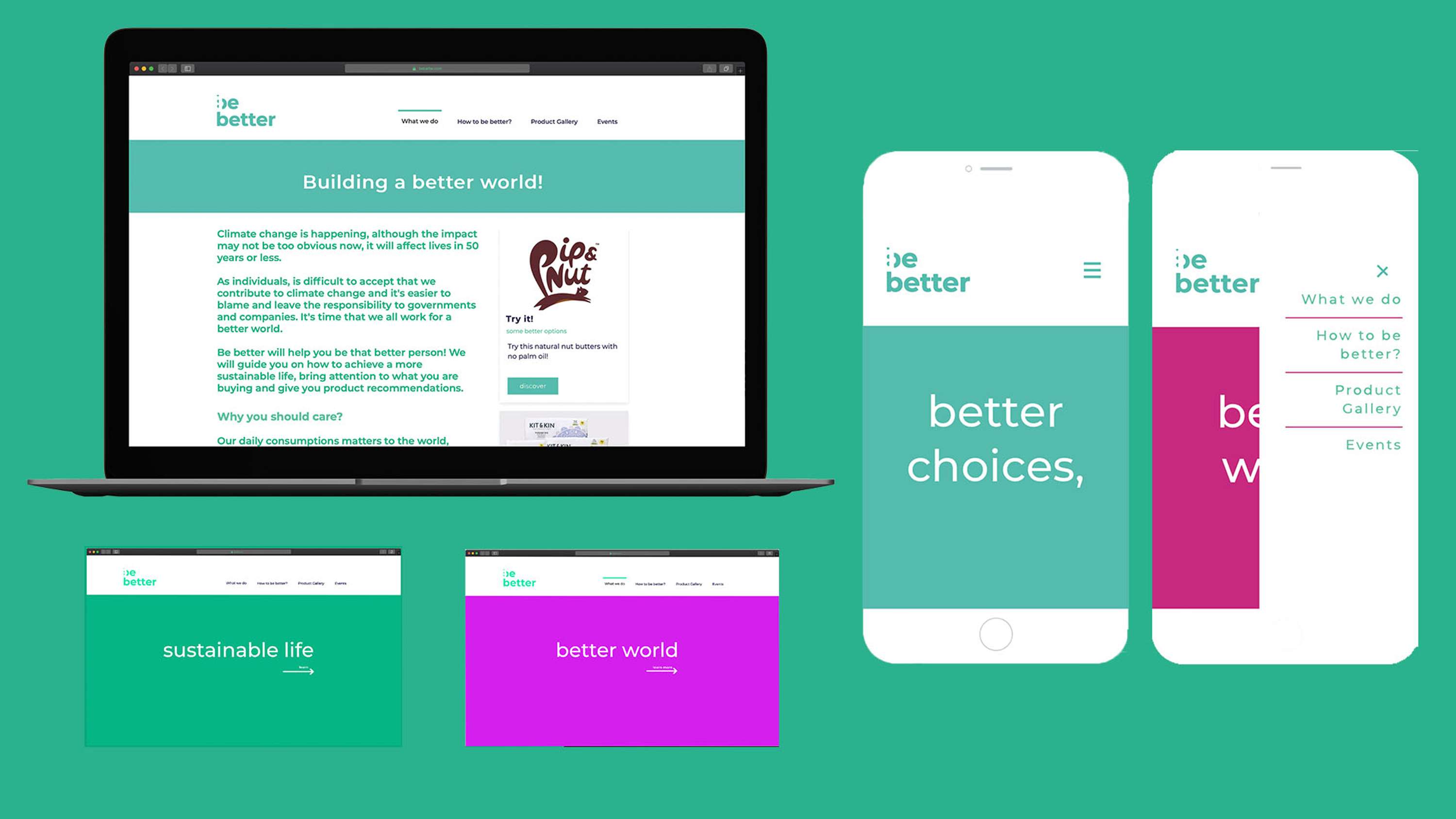 Be Better Campaign Identity by Priscila Casanova