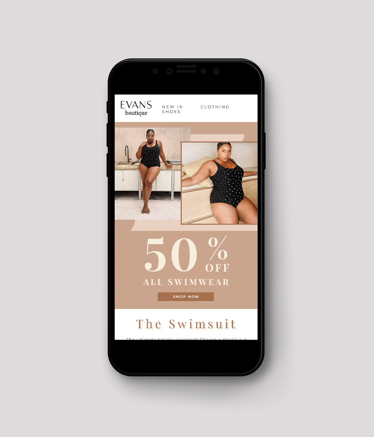 Evans Email Design - 2020 by Emma Winchester
