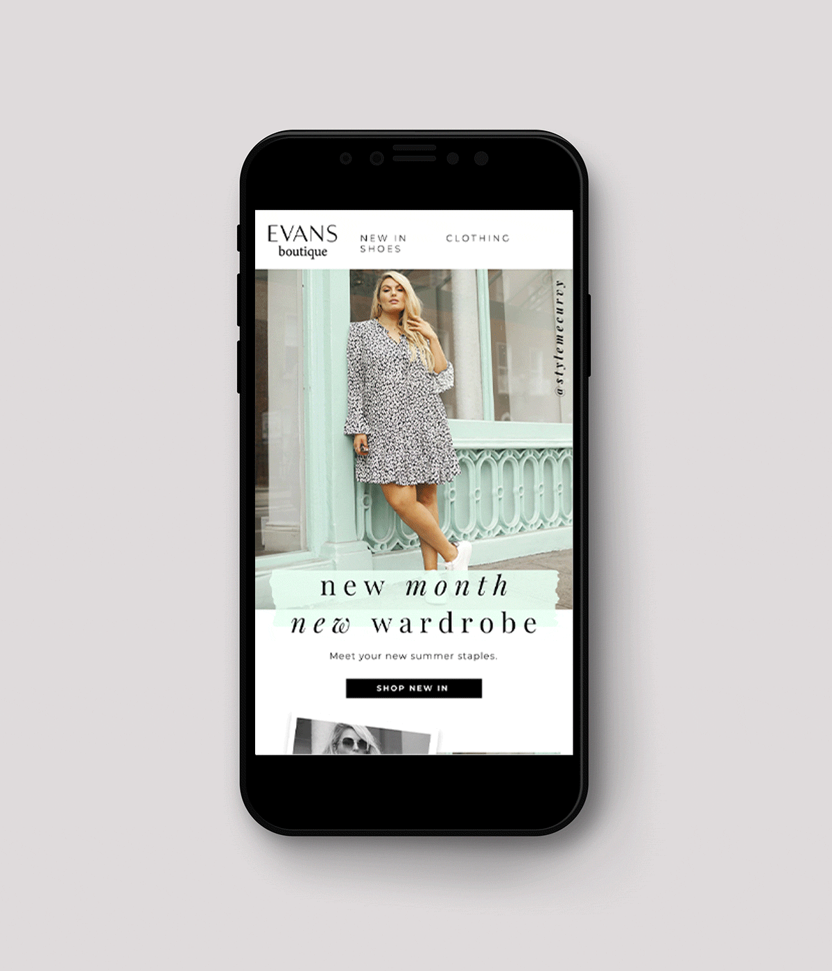 Evans Email Design - 2020 by Emma Winchester