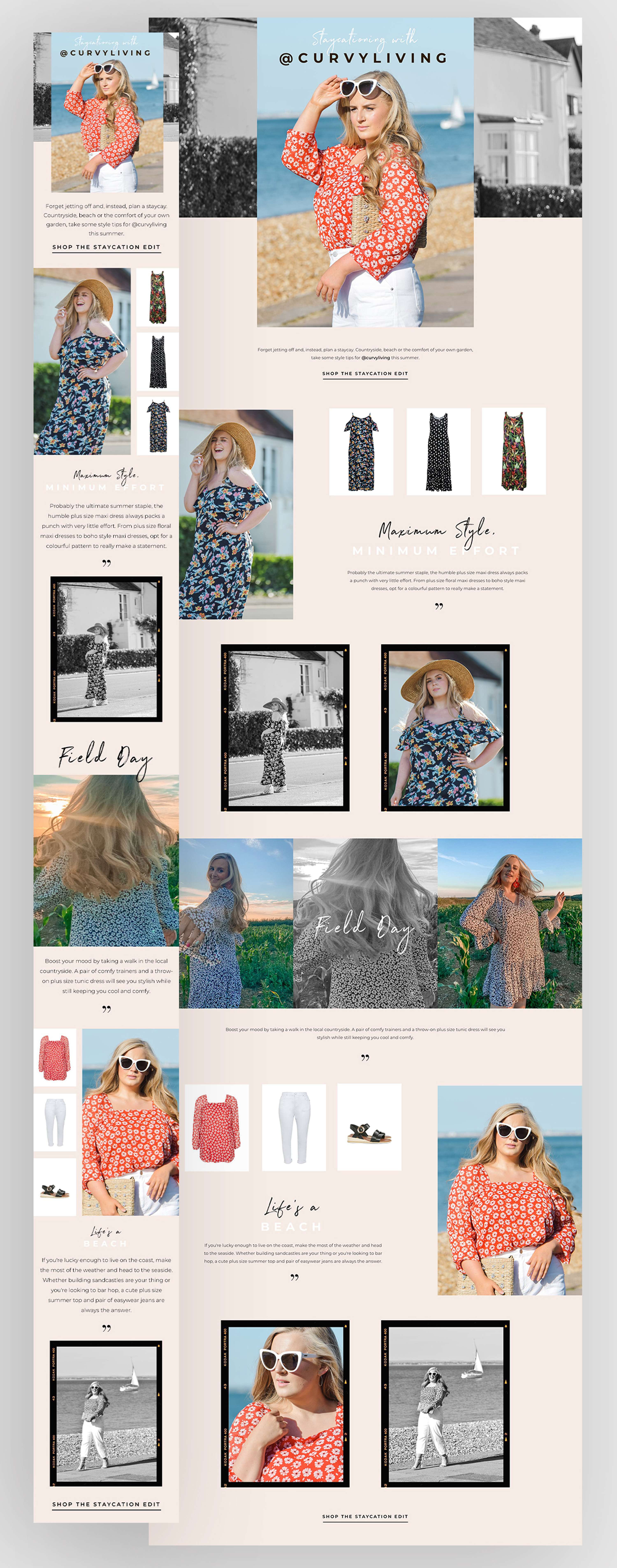 Evans Web Design - 2020 by Emma Winchester