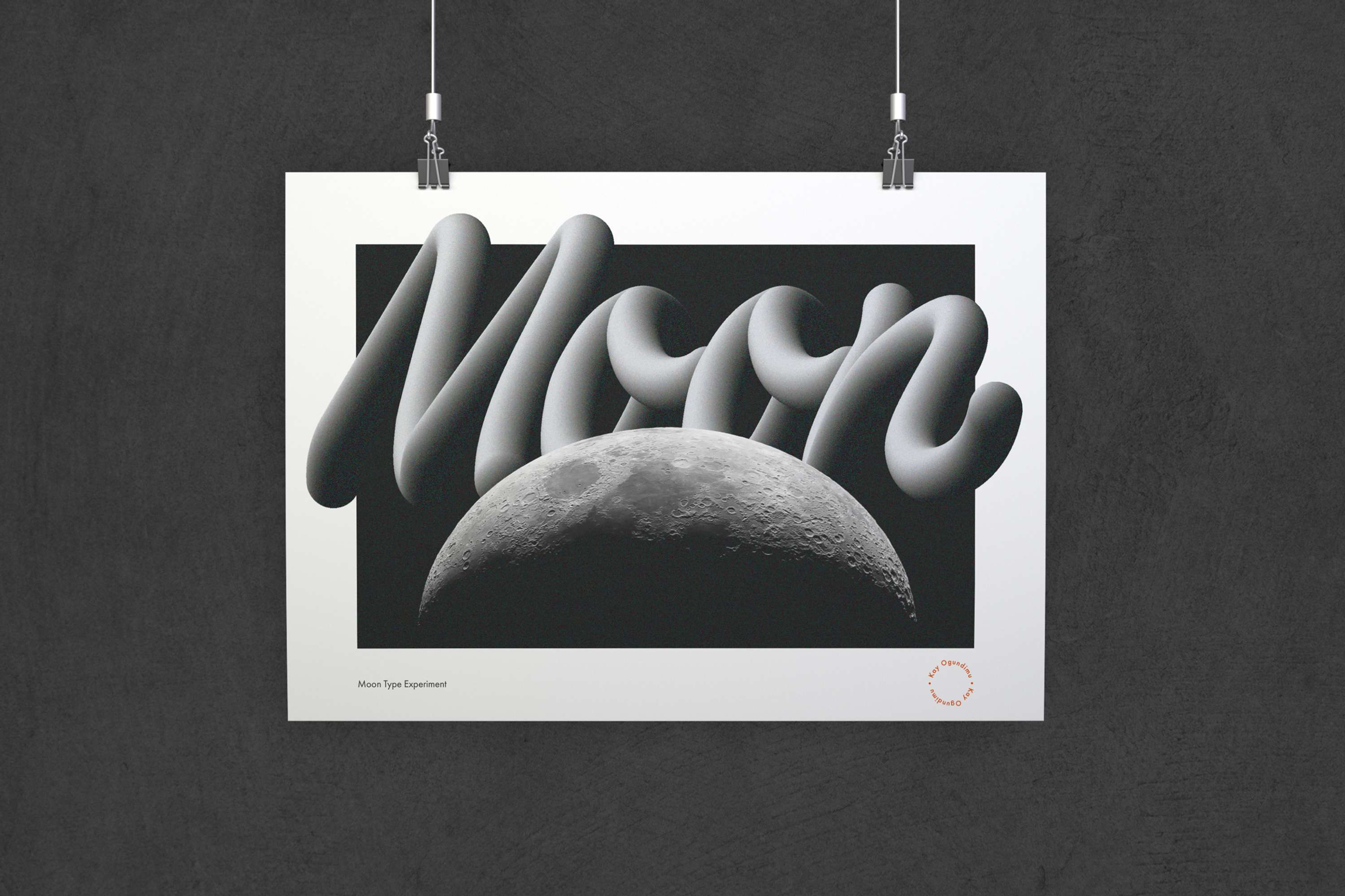 Moon Type by Kay Ogundimu