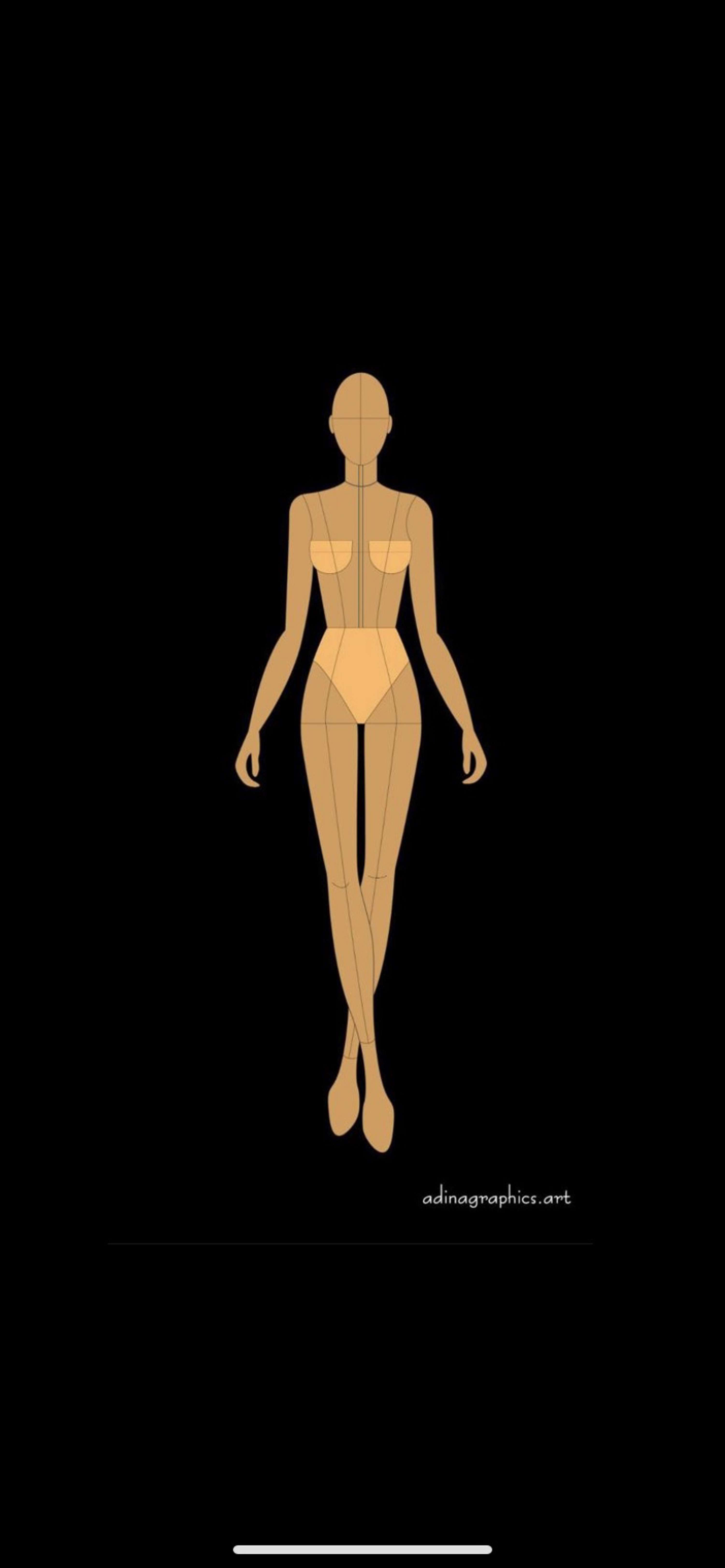 Fashion Models Project Design by Adina Bostinaru