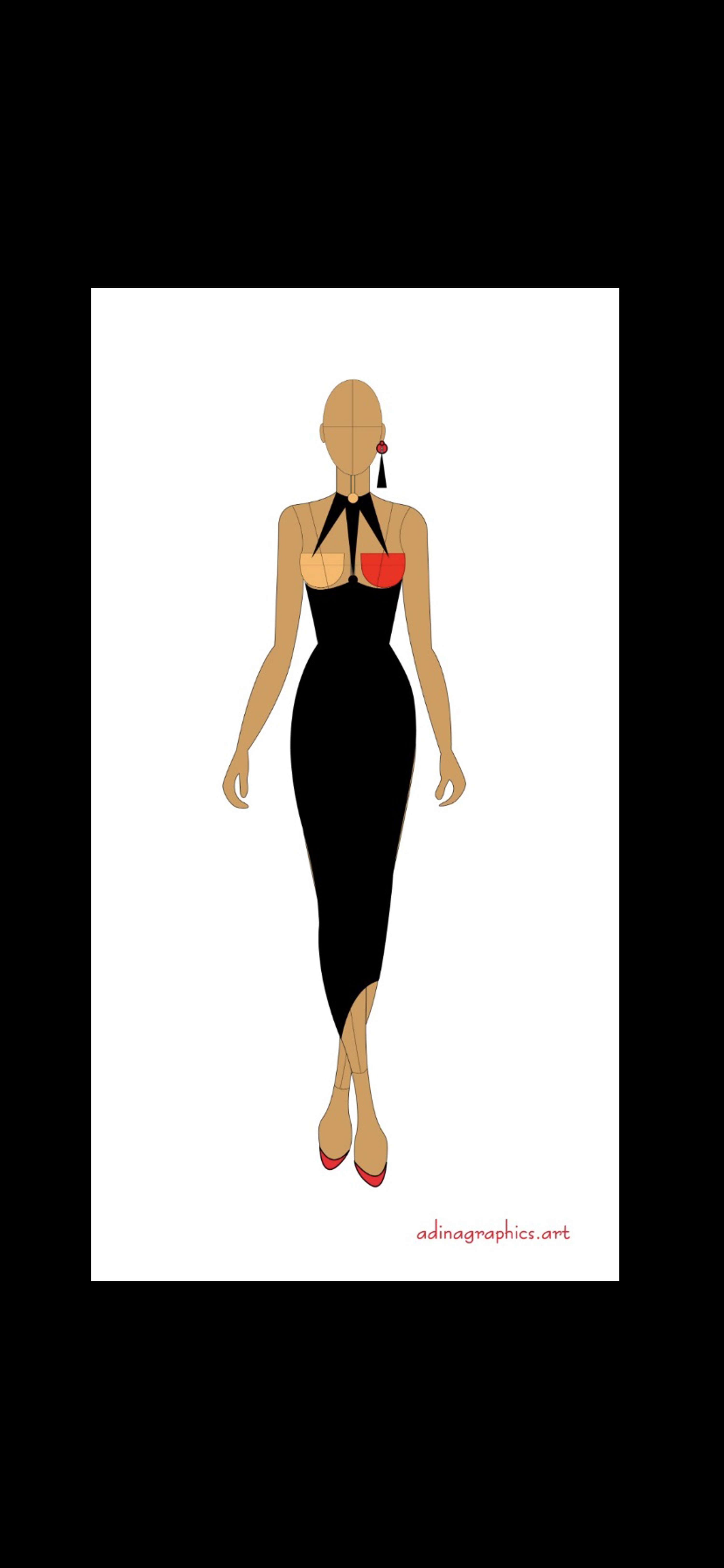 Fashion Models Project Design by Adina Bostinaru