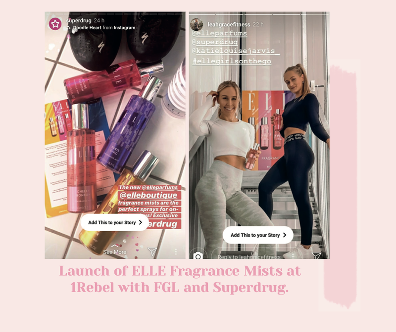 Elle Fragrance Mists Launch at 1Rebel by Katie Sayer