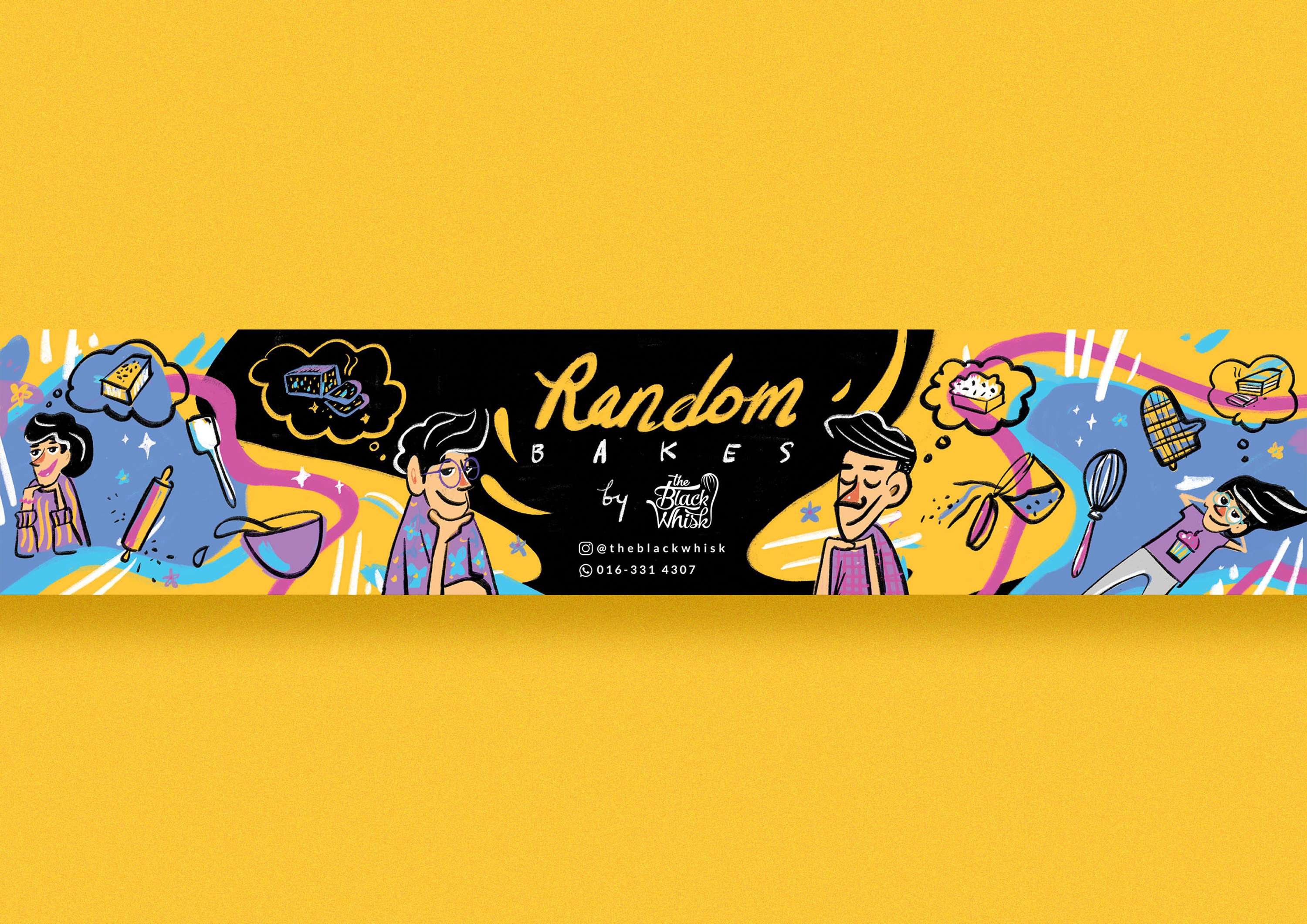 Random Bakes by The Black Whisk by JAIE RAMLEE