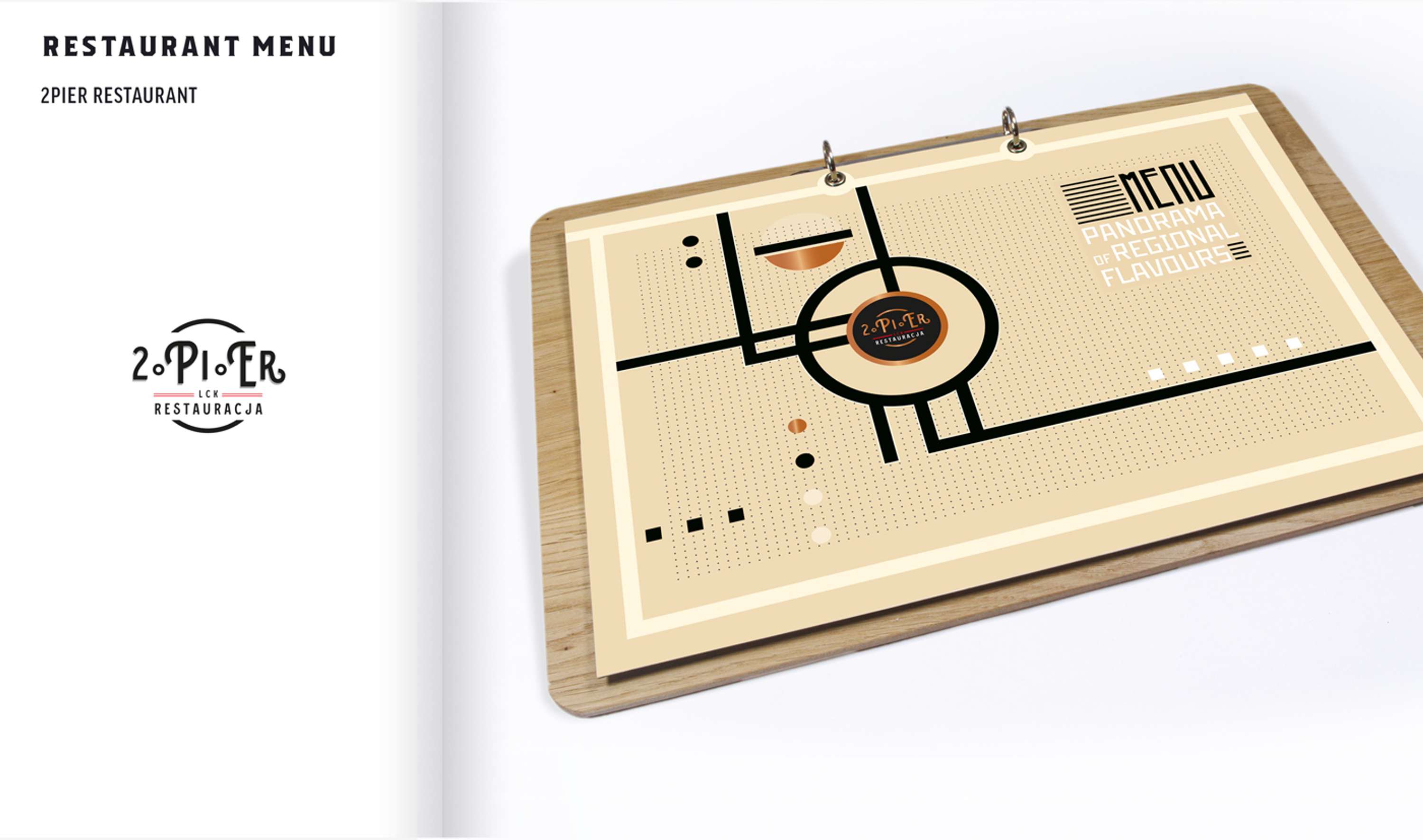 Restaurant Menu Design by Beata Kowalczuk