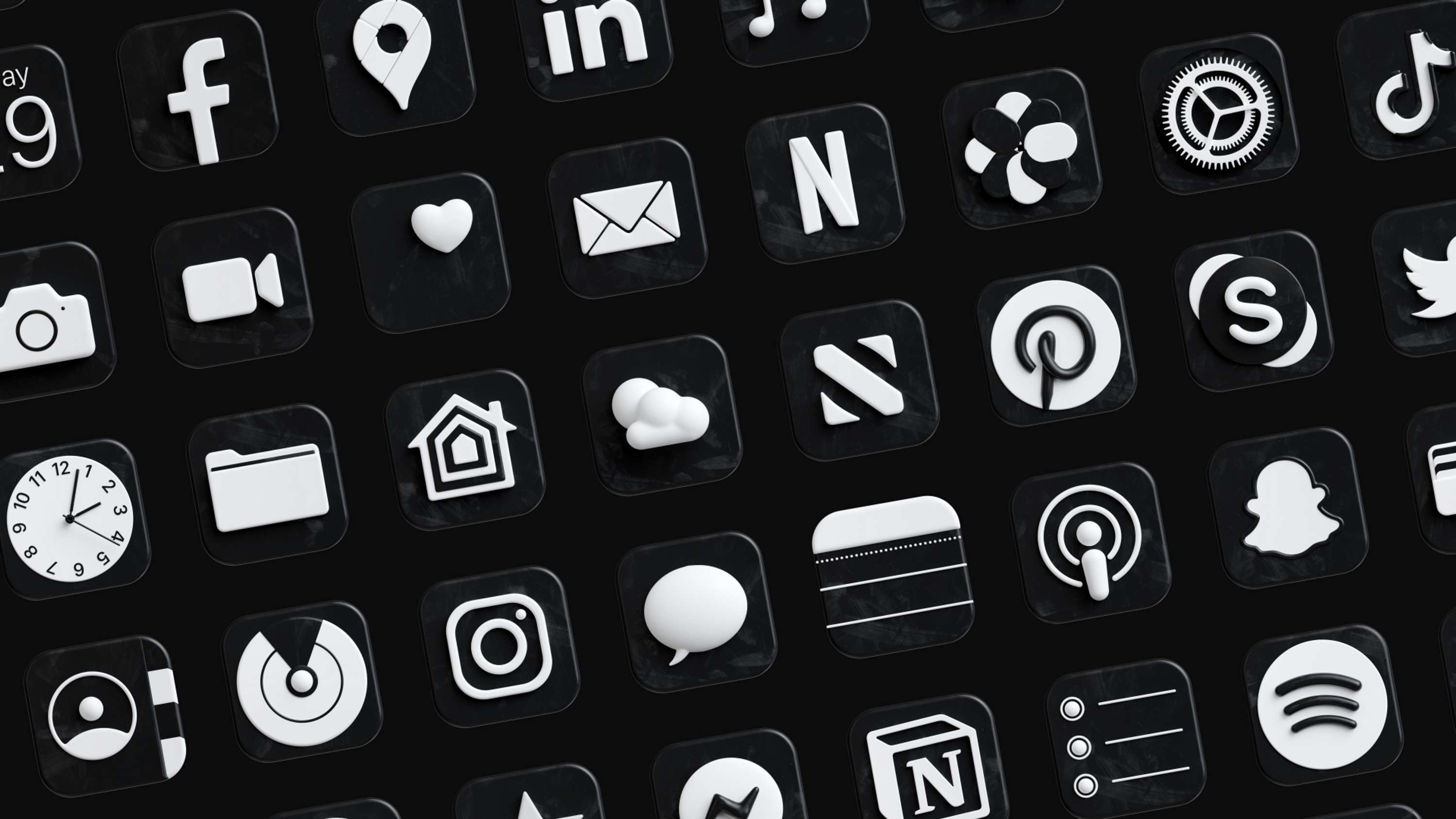 3D iOS Icon Set by Hashmukh Kerai