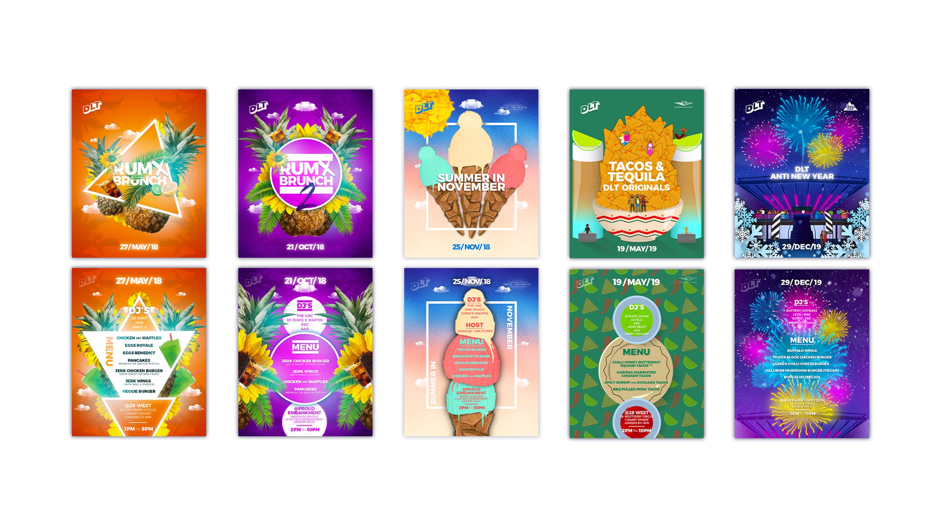 DLT Brunch - Branding by Rasheed Baruwa