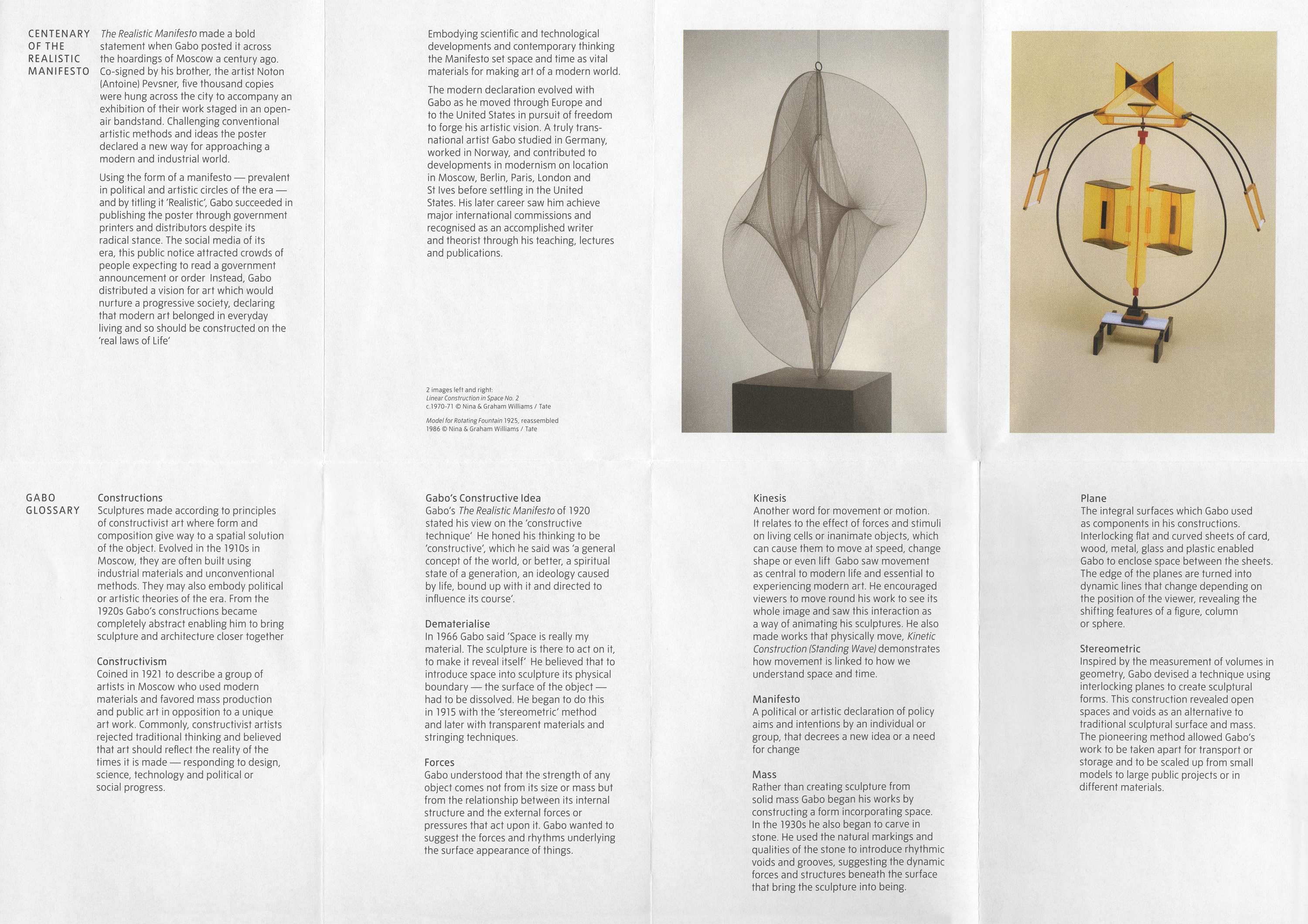 Naum Gabo by Soraya Chumroo