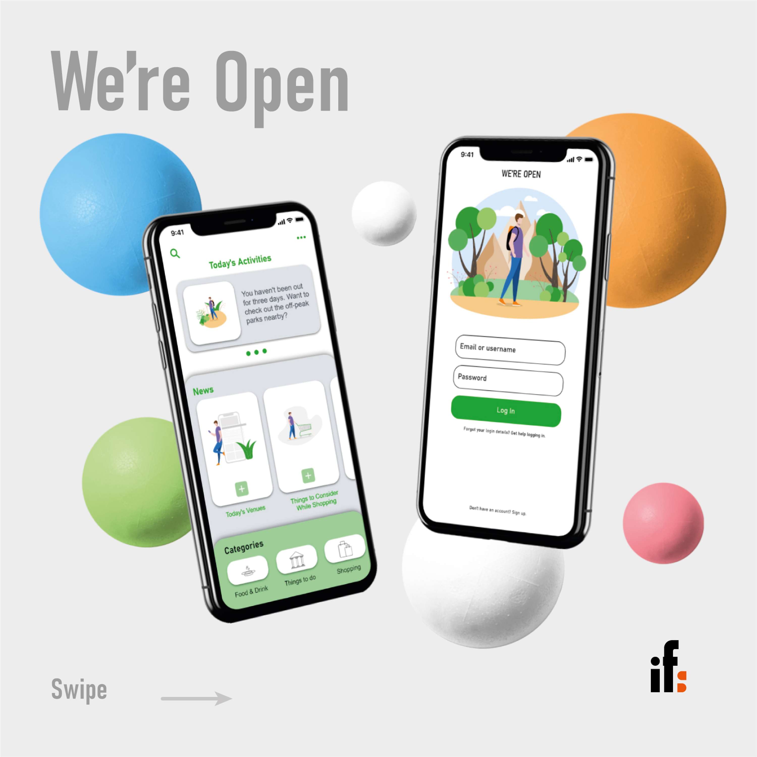 We're Open - Covid-19 App by Ibrahim Fatih Satilmis