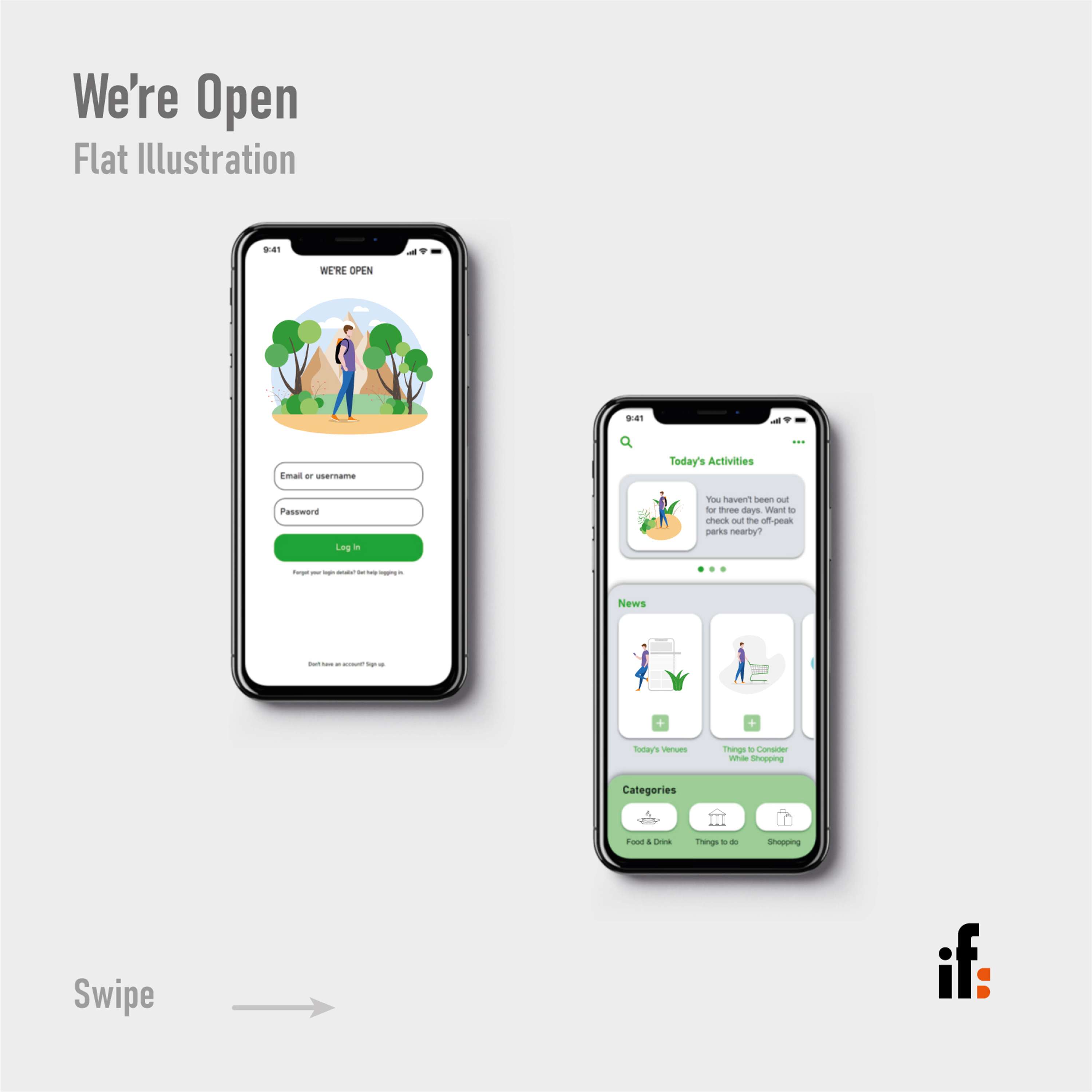 We're Open - Covid-19 App by Ibrahim Fatih Satilmis
